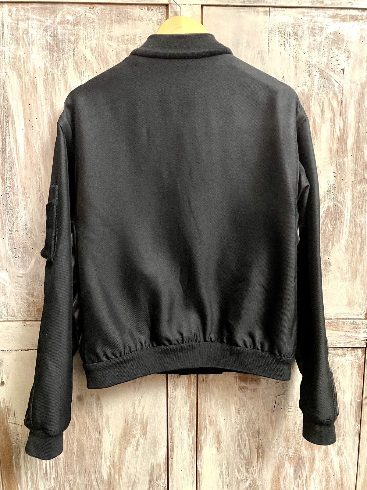 Balenciaga Balenciaga black bi material Bombers 50 fitted Size US M / EU 48-50 / 2 - 7 Thumbnail