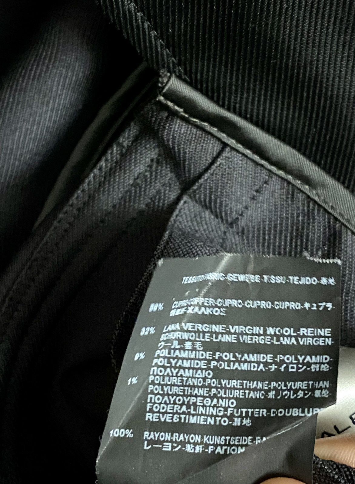 Balenciaga Balenciaga black bi material Bombers 50 fitted Size US M / EU 48-50 / 2 - 4 Thumbnail