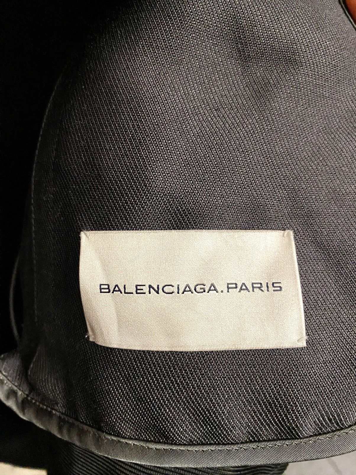 Balenciaga Balenciaga black bi material Bombers 50 fitted Size US M / EU 48-50 / 2 - 2 Thumbnail
