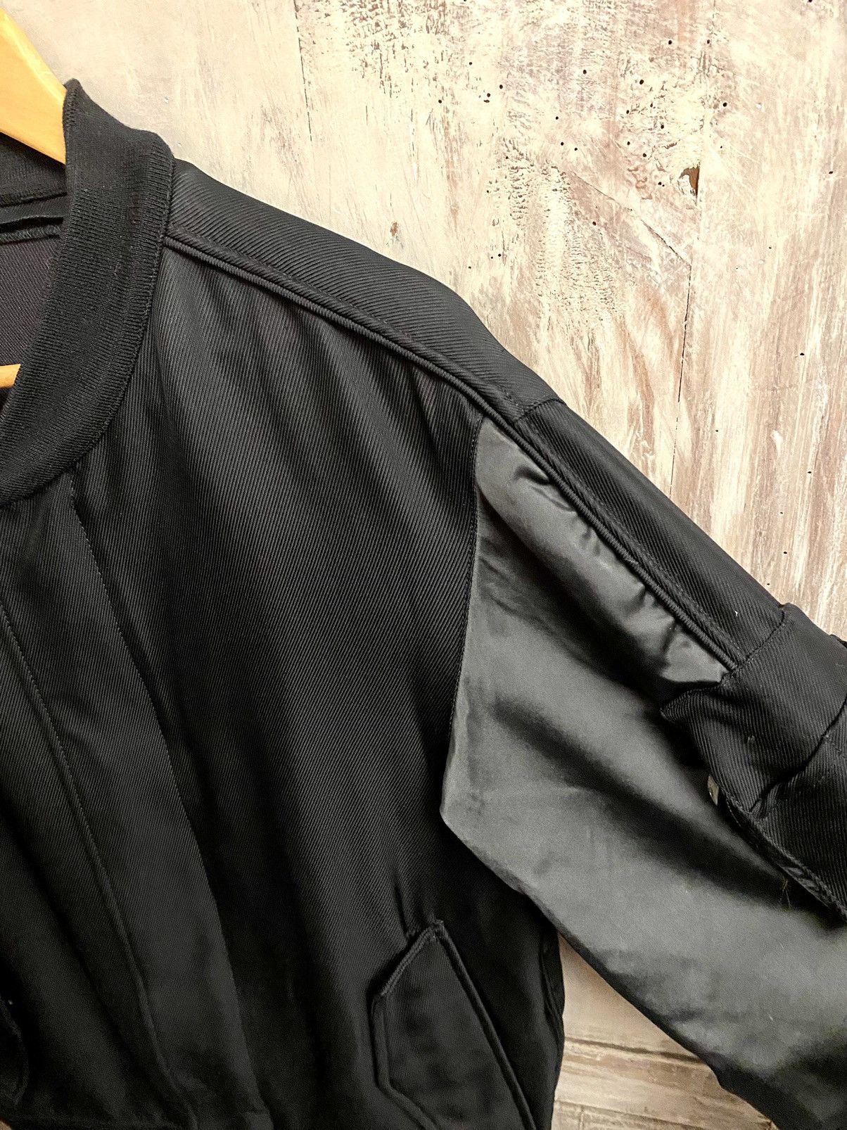 Balenciaga Balenciaga black bi material Bombers 50 fitted Size US M / EU 48-50 / 2 - 11 Thumbnail