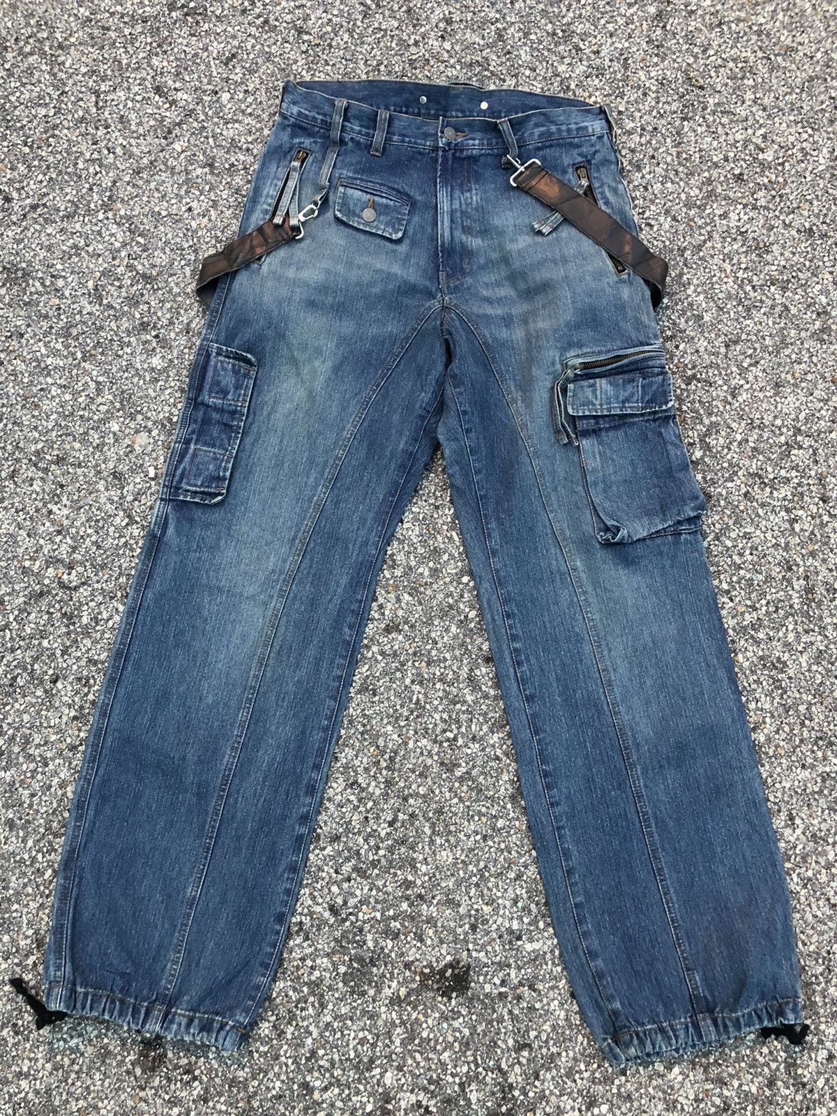 PPFM Parachute Cargo Pants Tactical Multipocket Bondage