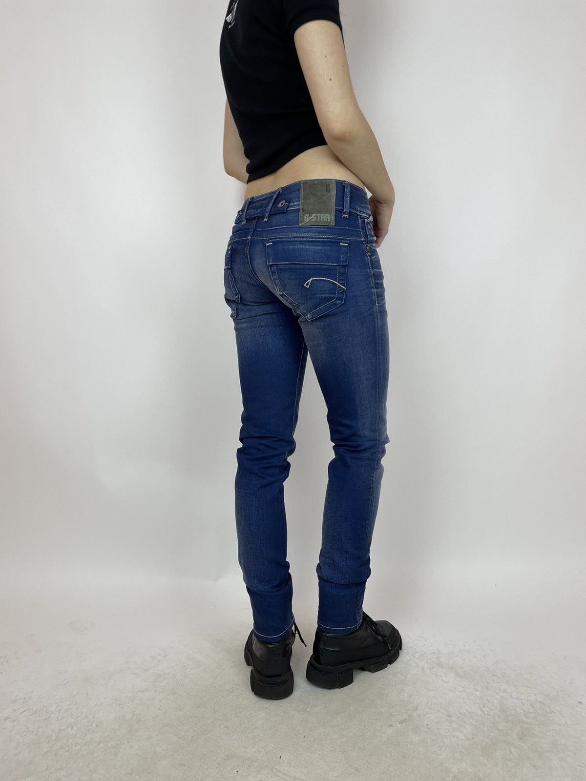 G-Star G-star RAW ROYCE SKINNY Womens blue jeans size 27x34 Size 27" / US 4 / IT 40 - 4 Thumbnail
