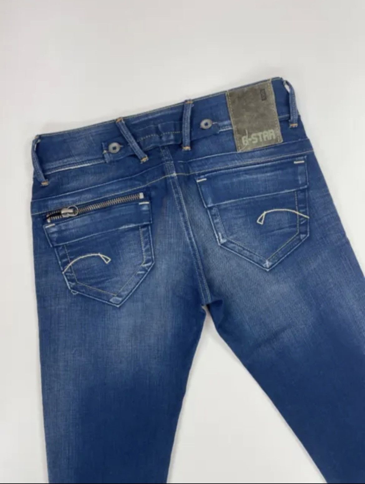 G-Star G-star RAW ROYCE SKINNY Womens blue jeans size 27x34 Size 27" / US 4 / IT 40 - 8 Thumbnail