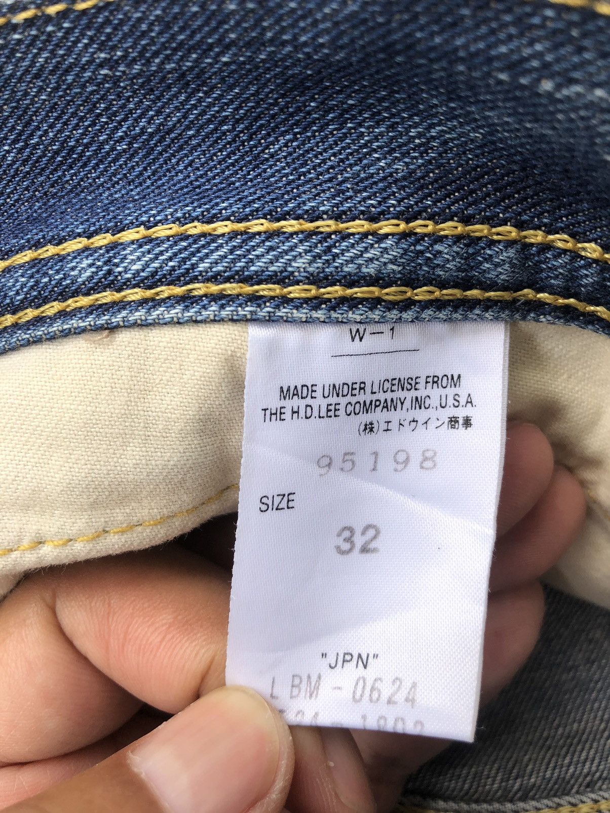 Lee Lee Riders x Beams Flared Jeans Distressed Jeans Size US 33 - 21 Thumbnail