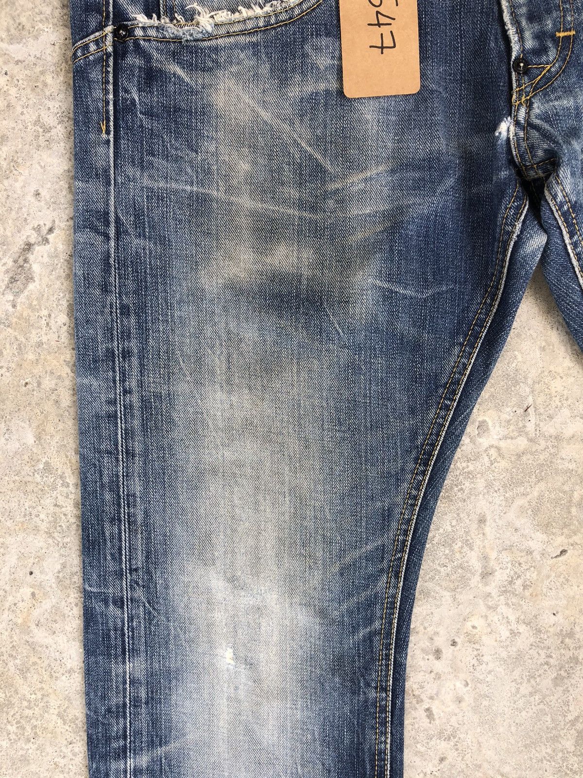 Lee Lee Riders x Beams Flared Jeans Distressed Jeans Size US 33 - 6 Thumbnail
