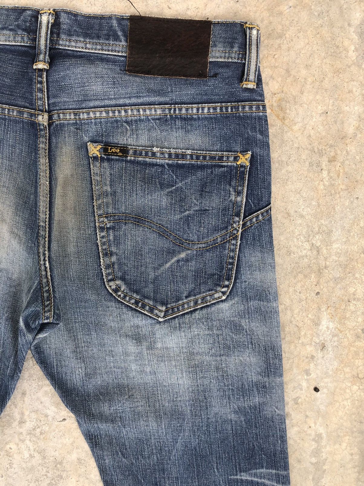 Lee Lee Riders x Beams Flared Jeans Distressed Jeans Size US 33 - 12 Thumbnail