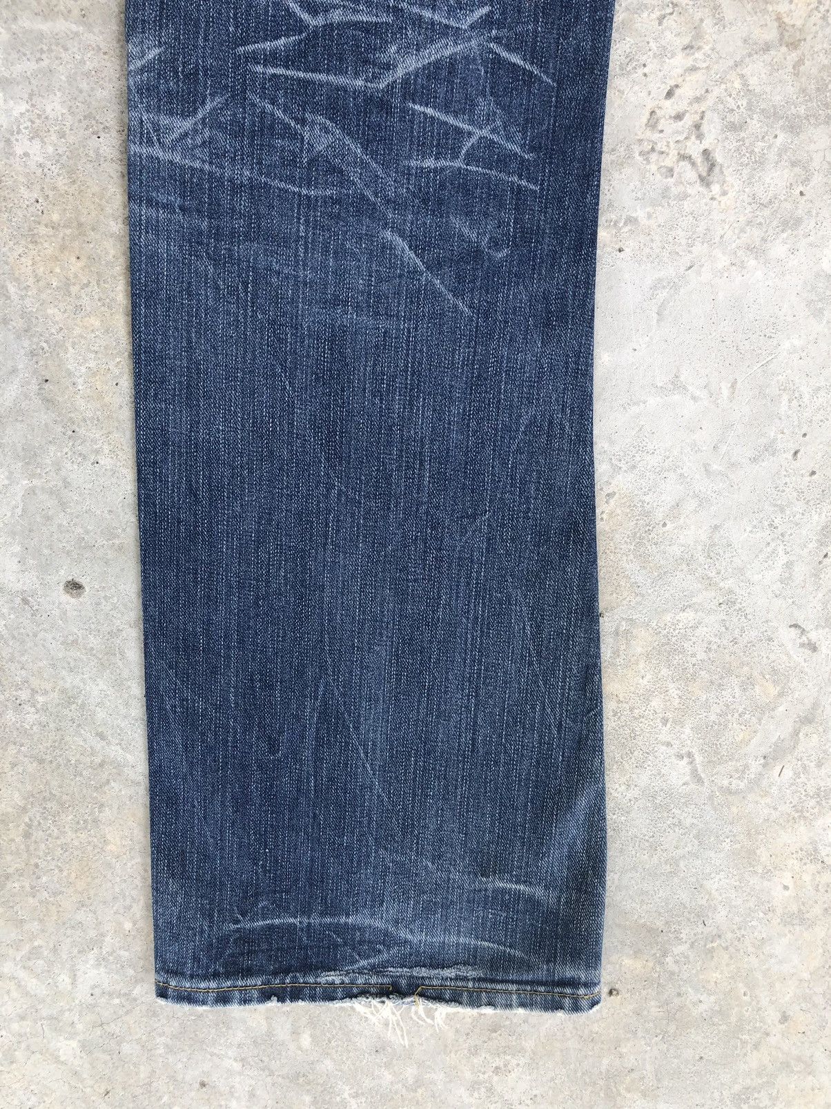 Lee Lee Riders x Beams Flared Jeans Distressed Jeans Size US 33 - 13 Thumbnail