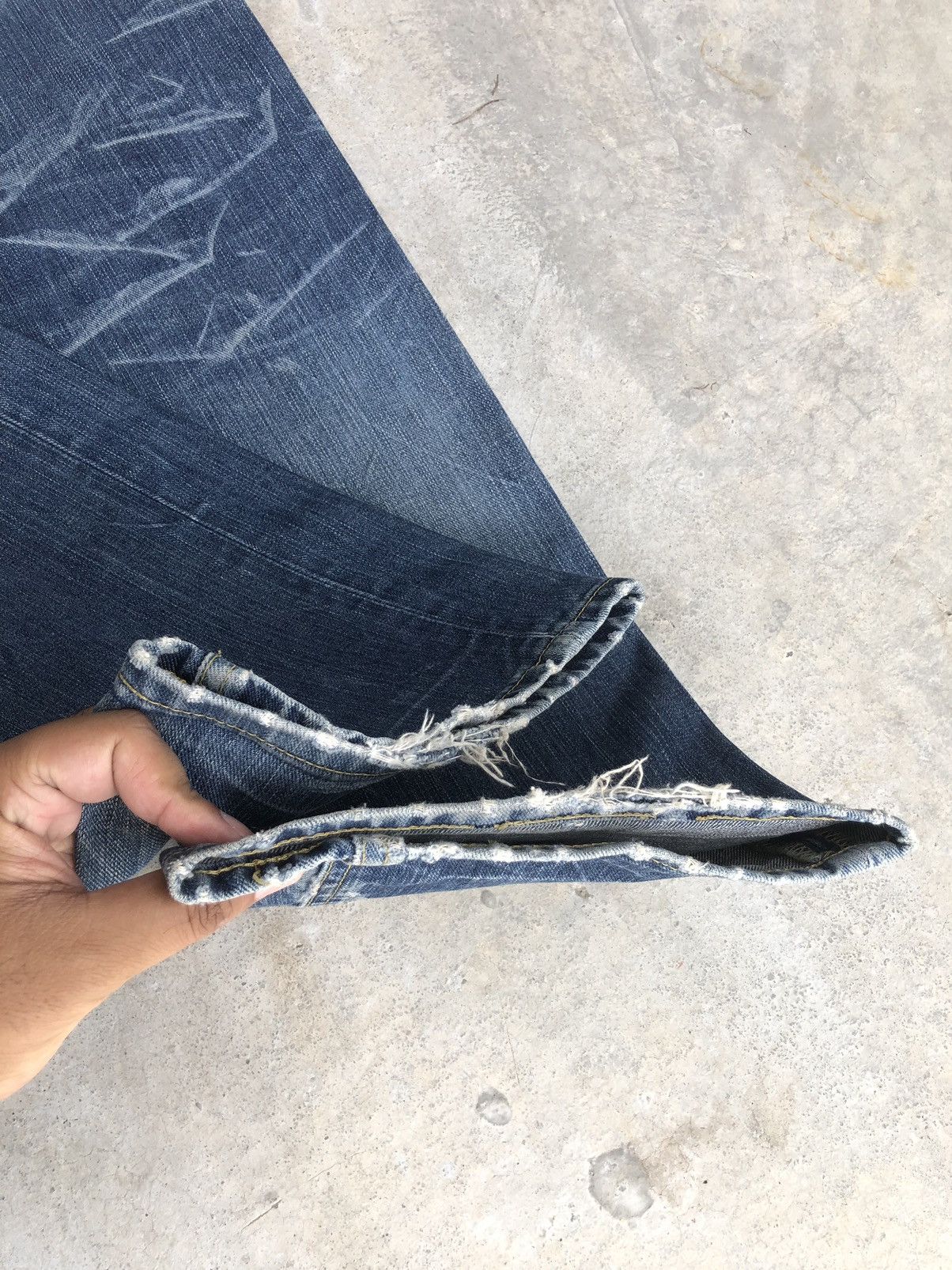 Lee Lee Riders x Beams Flared Jeans Distressed Jeans Size US 33 - 19 Thumbnail