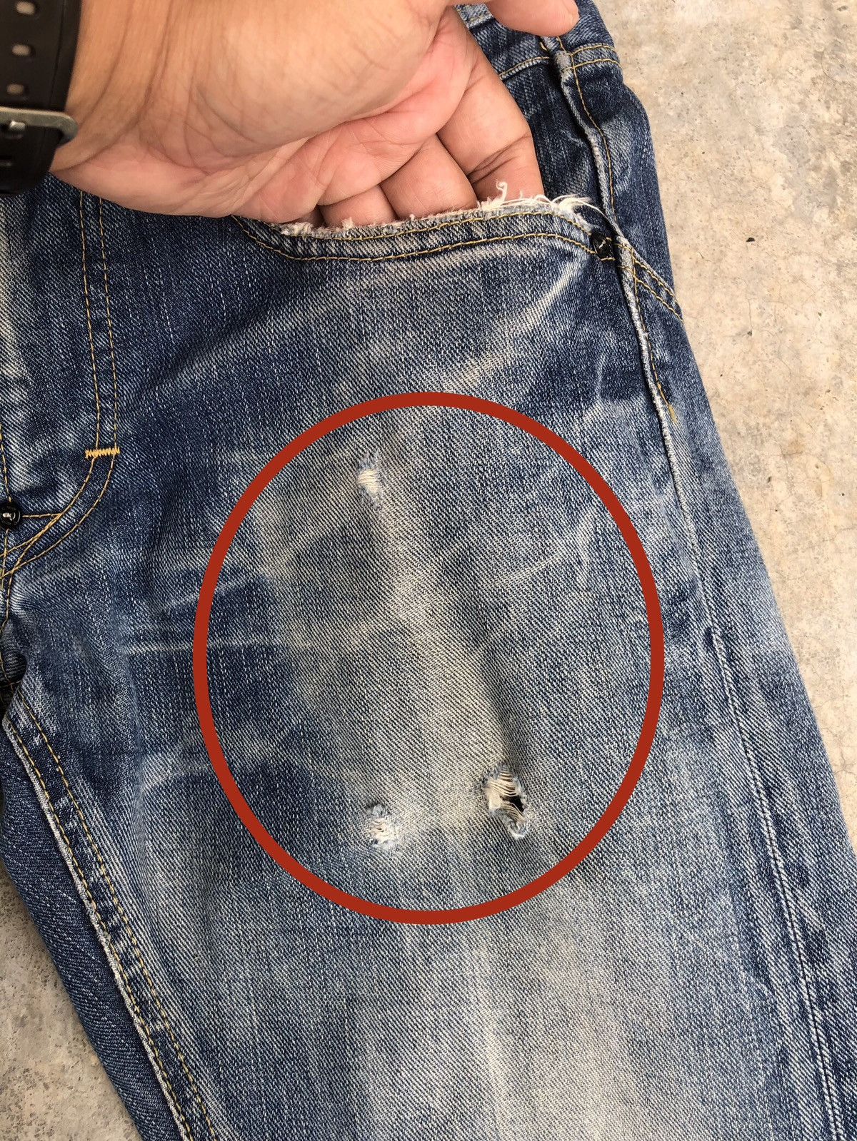 Lee Lee Riders x Beams Flared Jeans Distressed Jeans Size US 33 - 18 Thumbnail