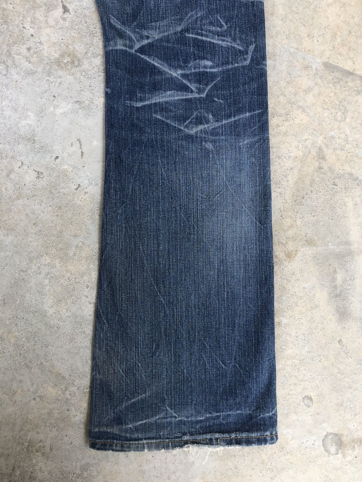 Lee Lee Riders x Beams Flared Jeans Distressed Jeans Size US 33 - 14 Thumbnail
