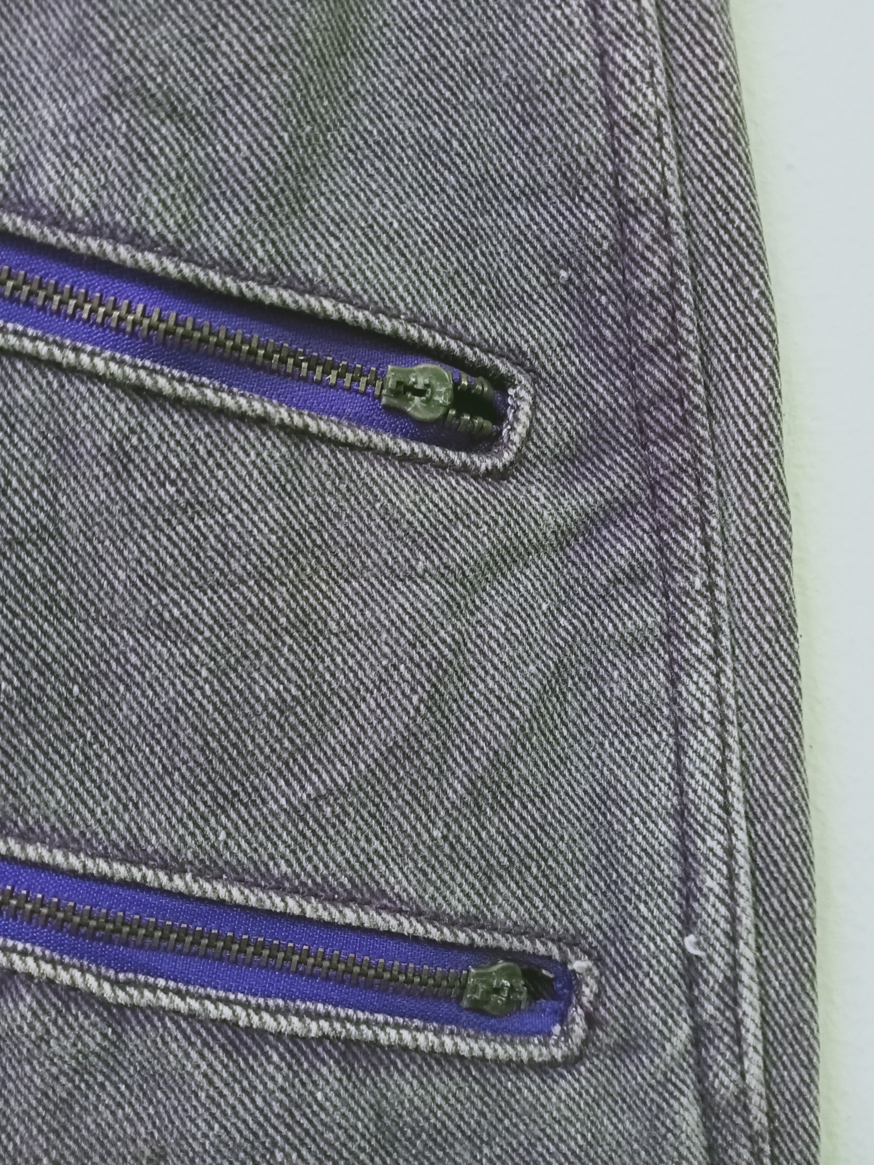 Japanese Brand Luv Gun Clothing Punk Bondage Denim Jeans Size US 31 - 9 Thumbnail