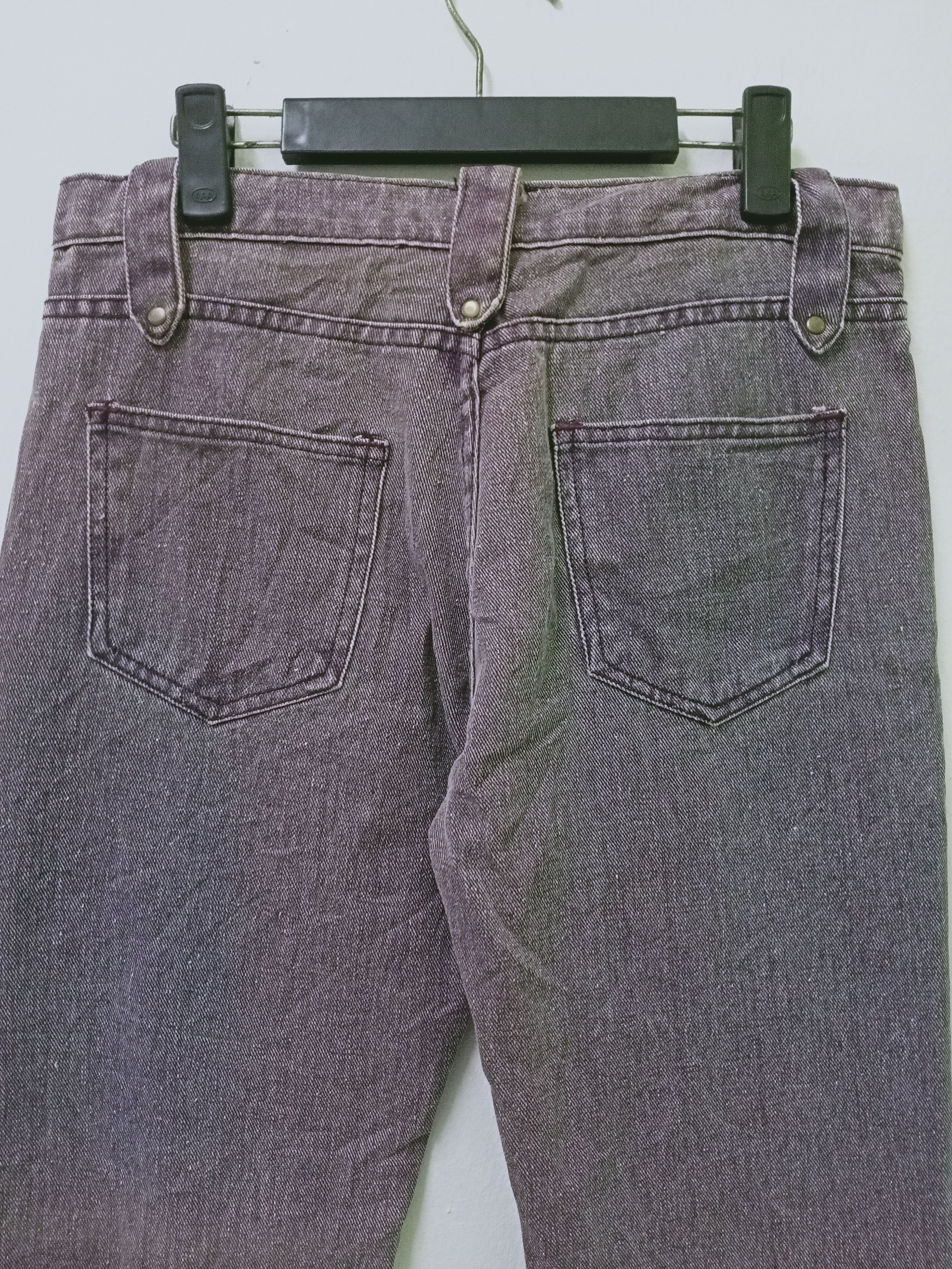 Japanese Brand Luv Gun Clothing Punk Bondage Denim Jeans Size US 31 - 7 Thumbnail
