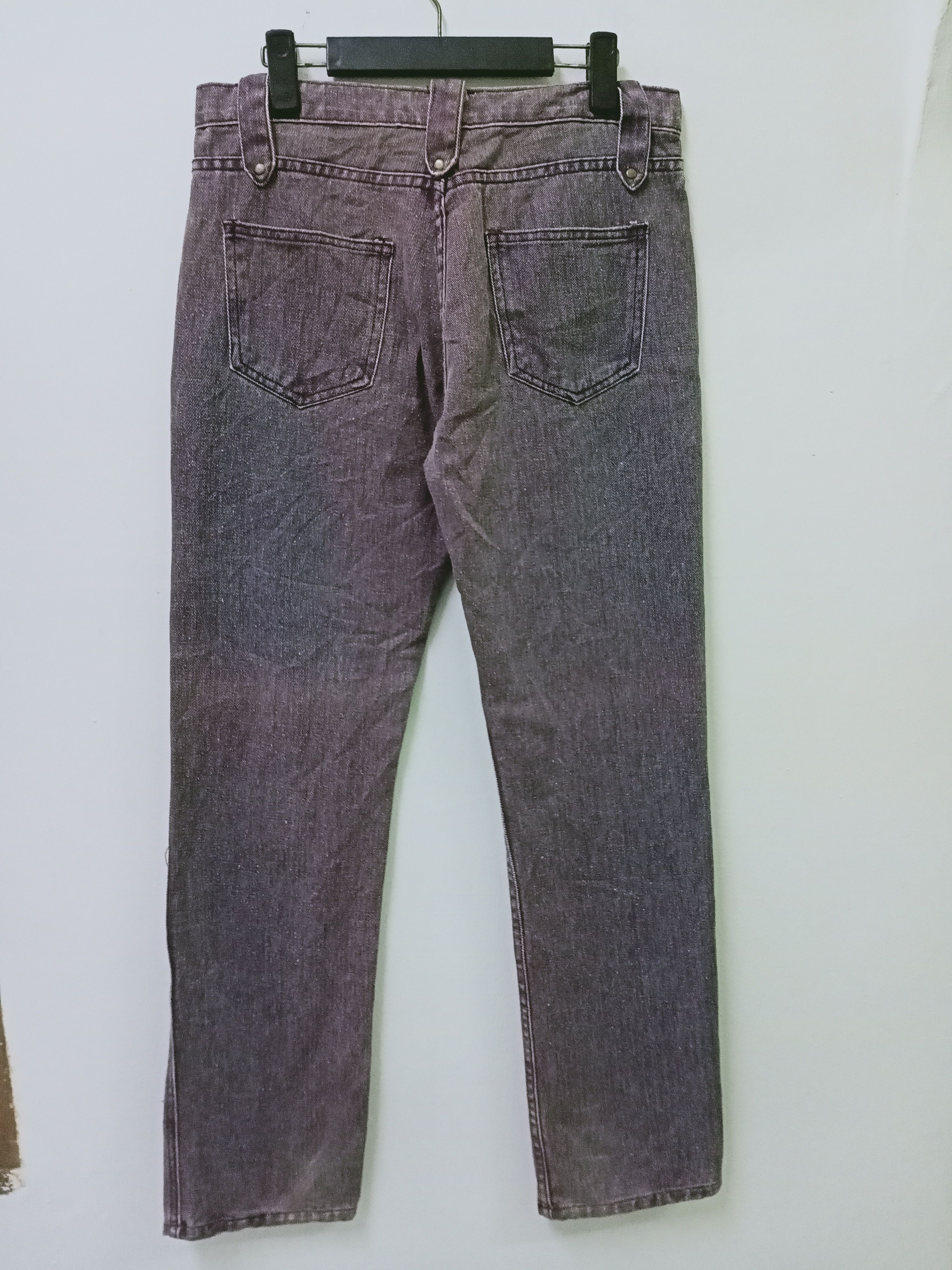 Japanese Brand Luv Gun Clothing Punk Bondage Denim Jeans Size US 31 - 6 Thumbnail