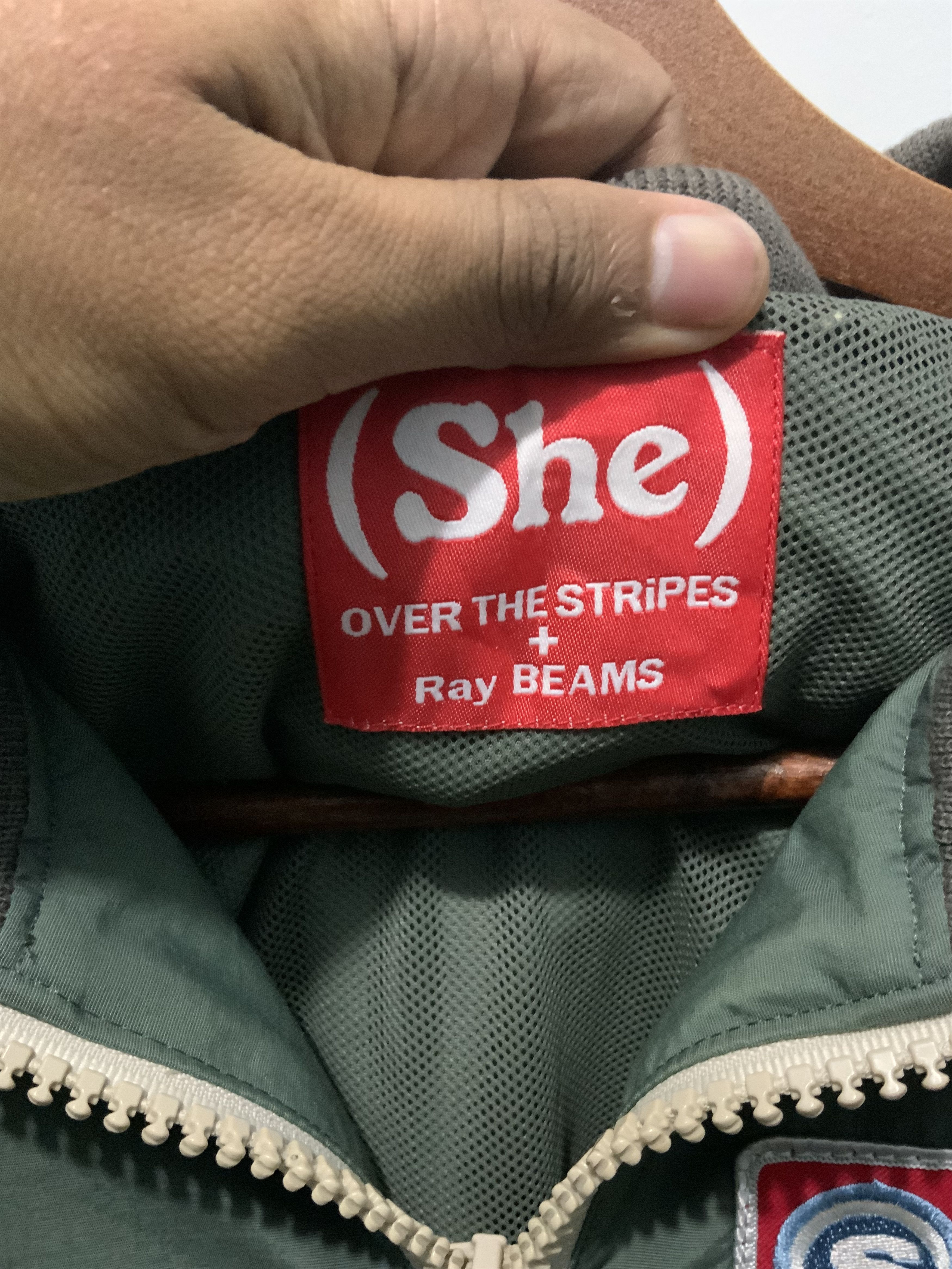 OVER THE STRiPES (She)Over The Striped x Ray Beams Multipocket Light Jacket Size US M / EU 48-50 / 2 - 20 Thumbnail
