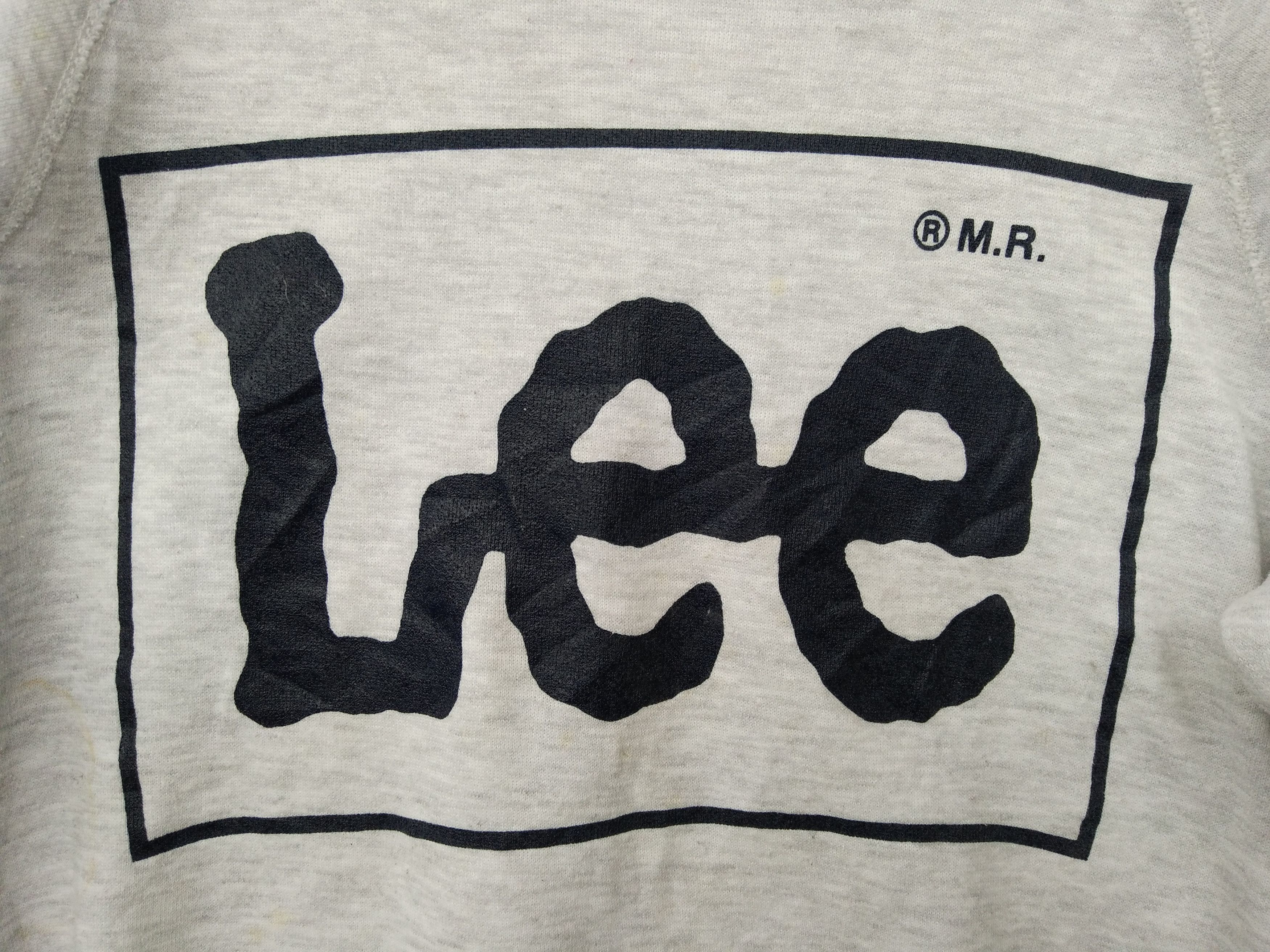 Lee × Vintage Vintage LEE Sweatshirt Crewneck Big Logo Size US L / EU 52-54 / 3 - 4 Thumbnail