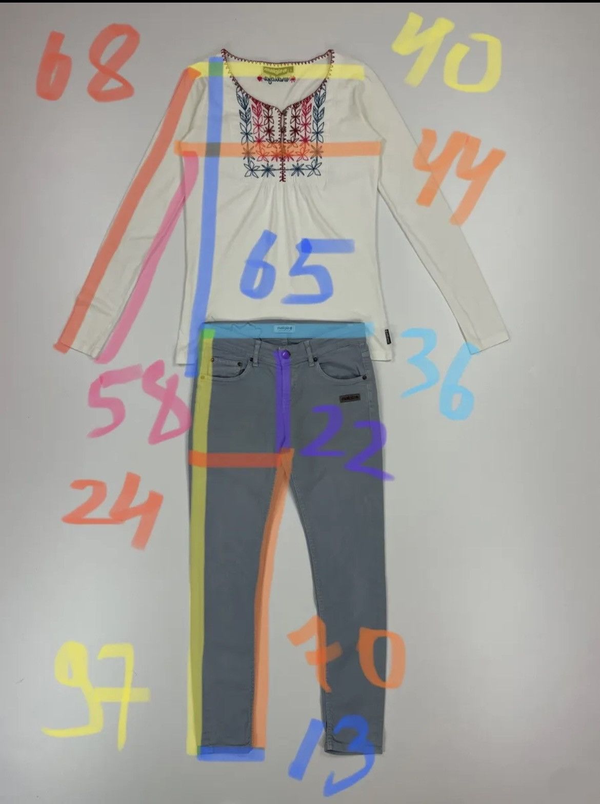 Maloja Maloja x PACHAMAMA Jeans outfits sets with blouse size 26x32 Size S / US 4 / IT 40 - 20 Thumbnail