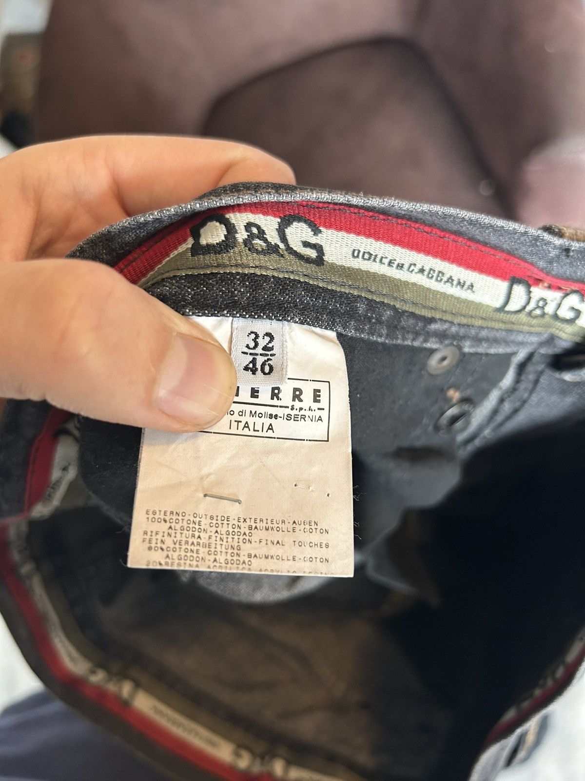 Dolce & Gabbana Cargo Jeans Size US 32 / EU 48 - 9 Thumbnail