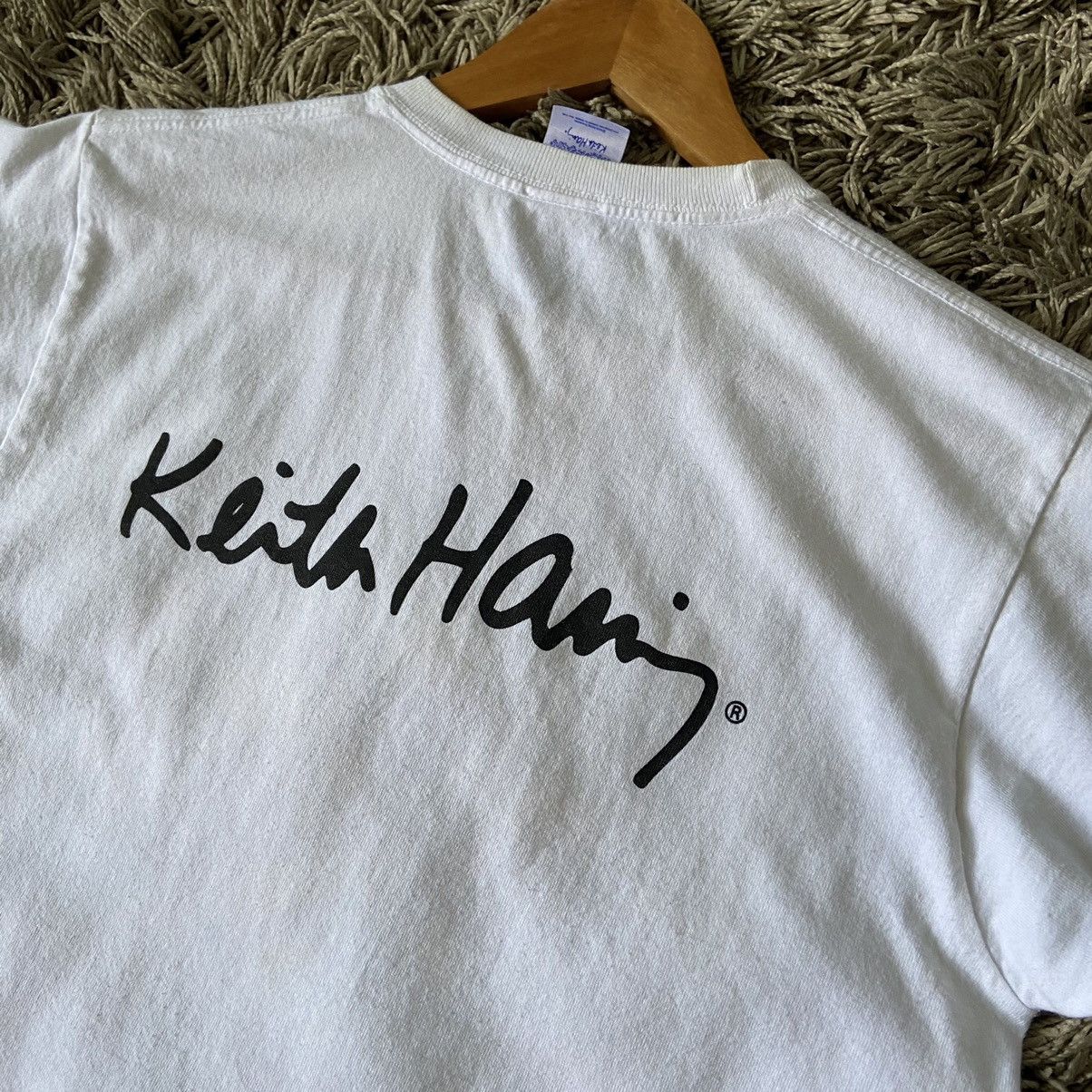 Keith Haring Rare‼️vintage KEITH HARING pop Shop art tee Size US M / EU 48-50 / 2 - 10 Thumbnail