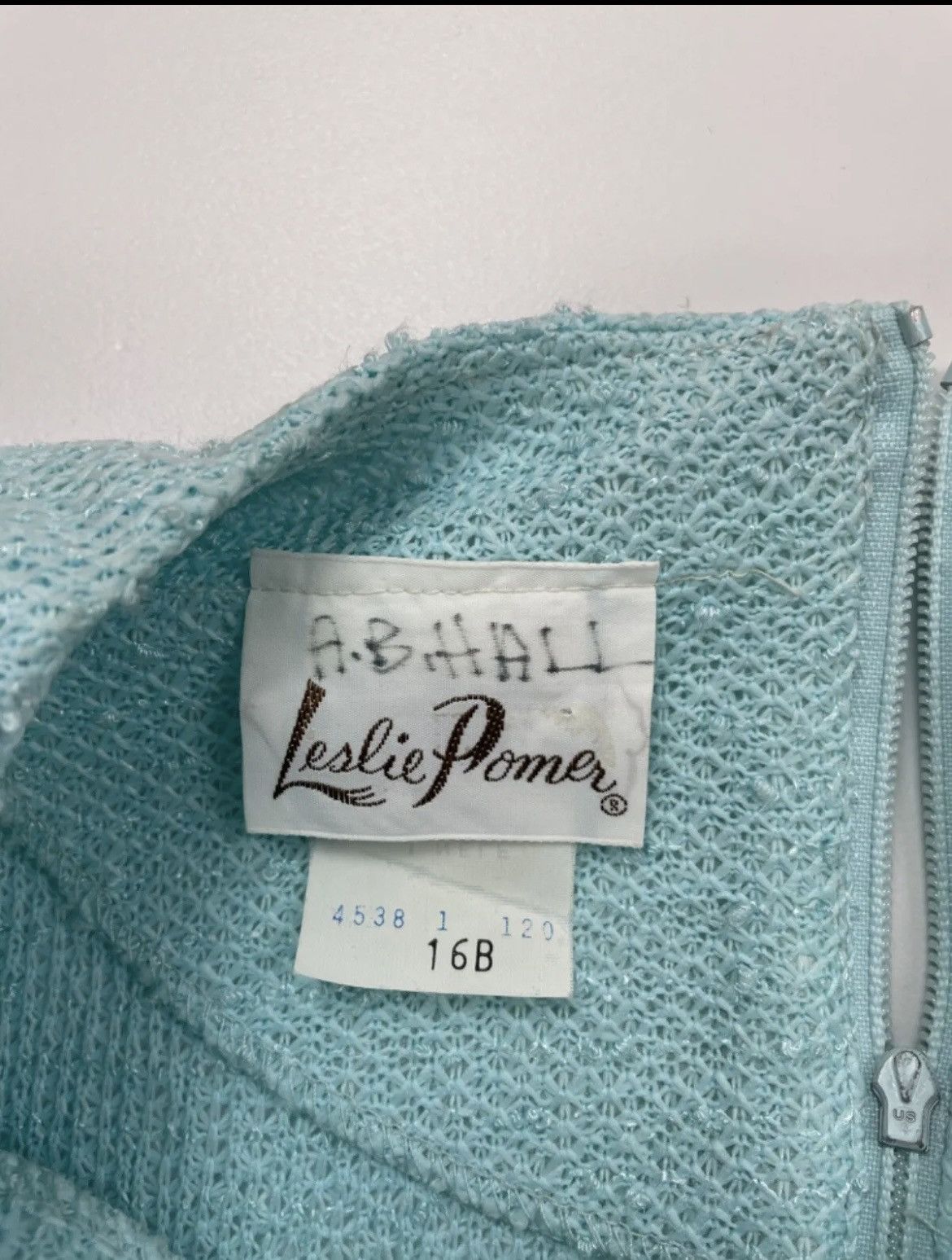 American Retro × Vintage Leslie Pomer Vintage Dress 60s-70s retro size 16B Size XXL / US 16-18 / IT 52-54 - 9 Thumbnail