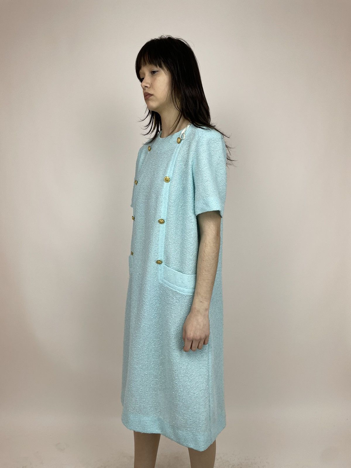 American Retro × Vintage Leslie Pomer Vintage Dress 60s-70s retro size 16B Size XXL / US 16-18 / IT 52-54 - 3 Thumbnail