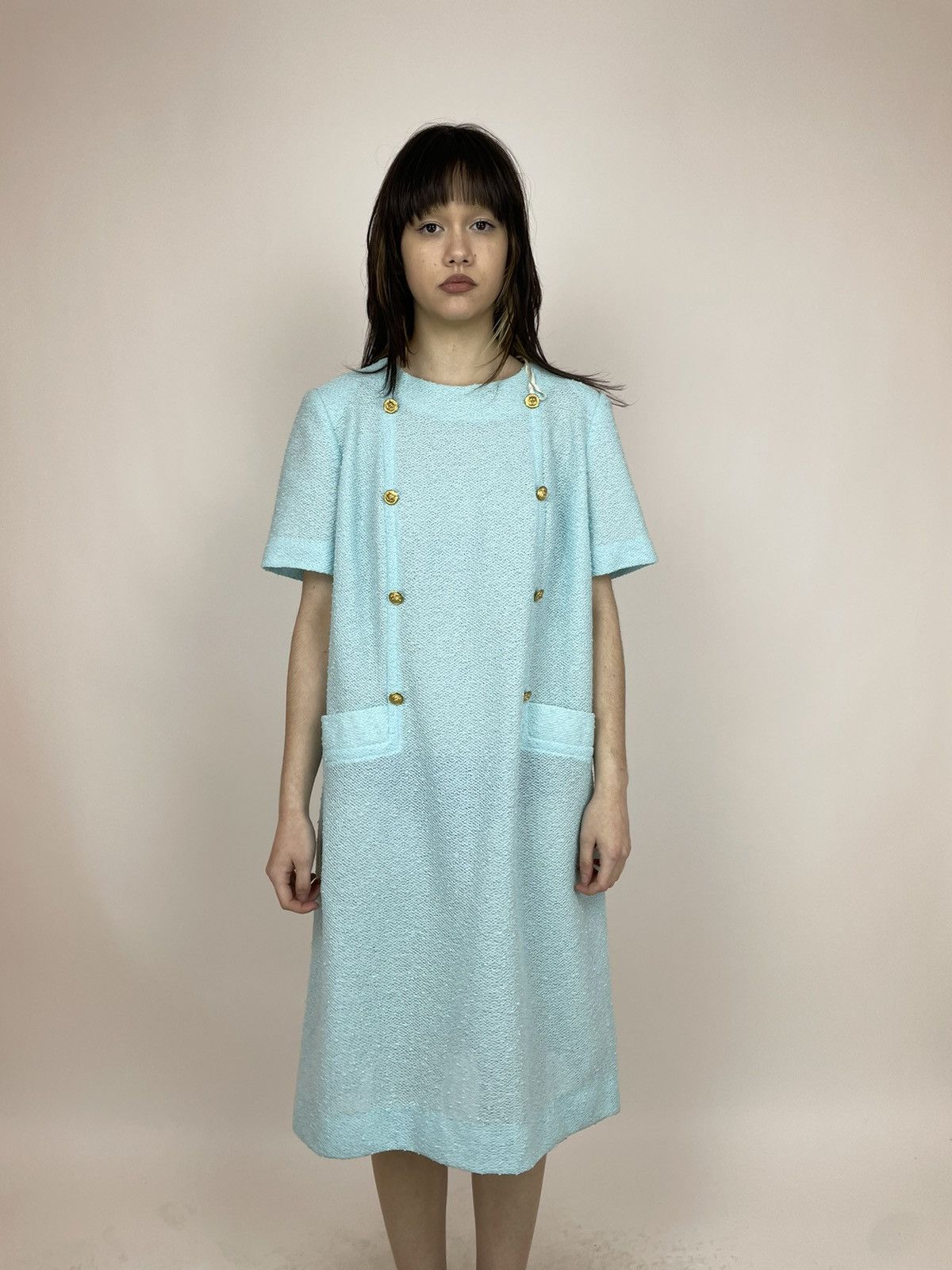 American Retro × Vintage Leslie Pomer Vintage Dress 60s-70s retro size 16B Size XXL / US 16-18 / IT 52-54 - 6 Thumbnail