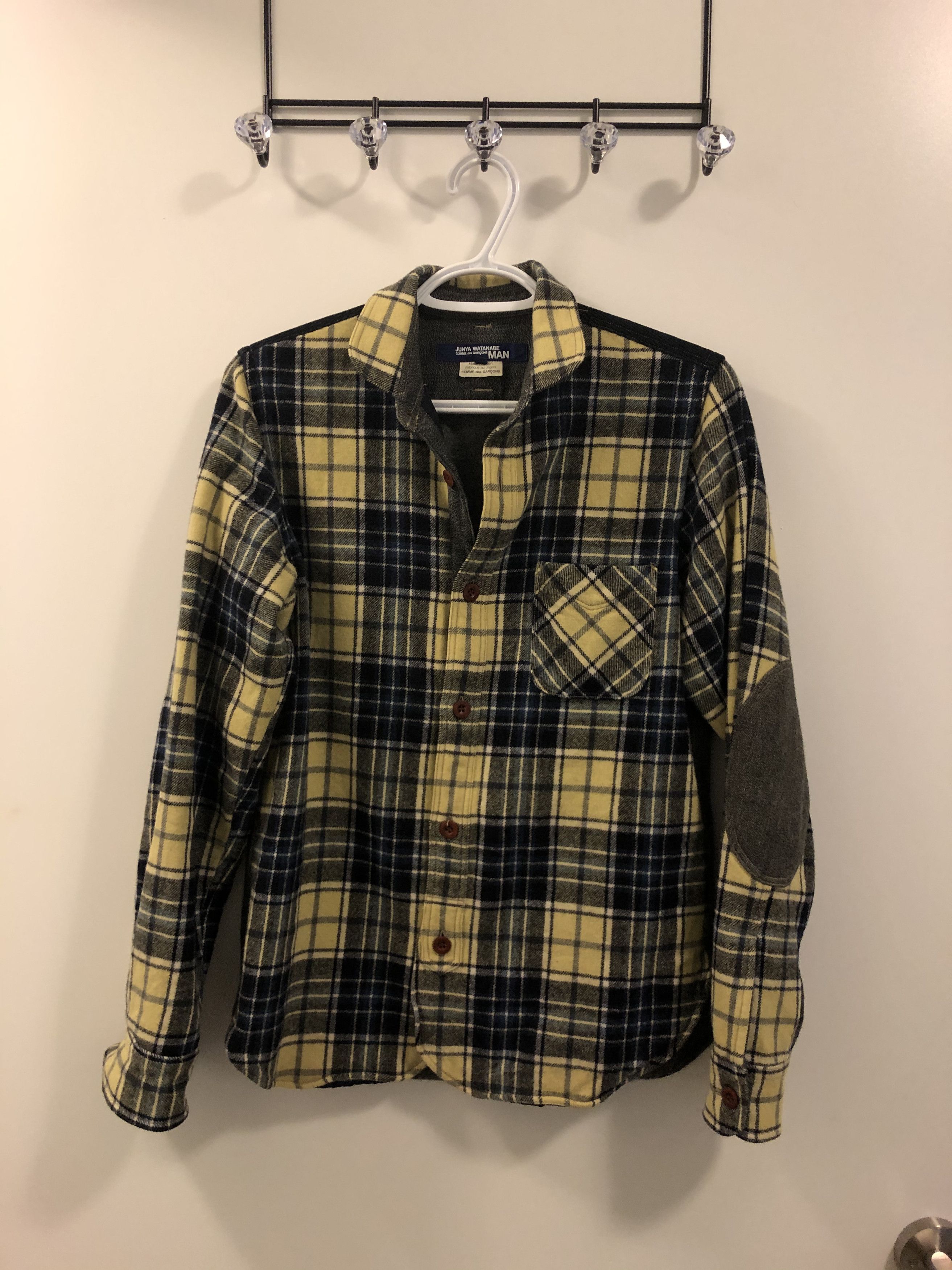 Junya Watanabe Mens Flannel Shirt