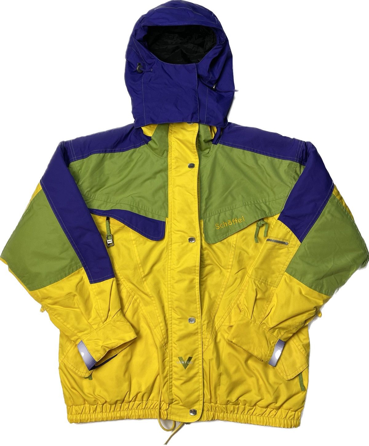 image of Goretex x Schaffen Vintage Schoffel Venturi Ski Jacket Size M-S 42 in Yellow, Men's