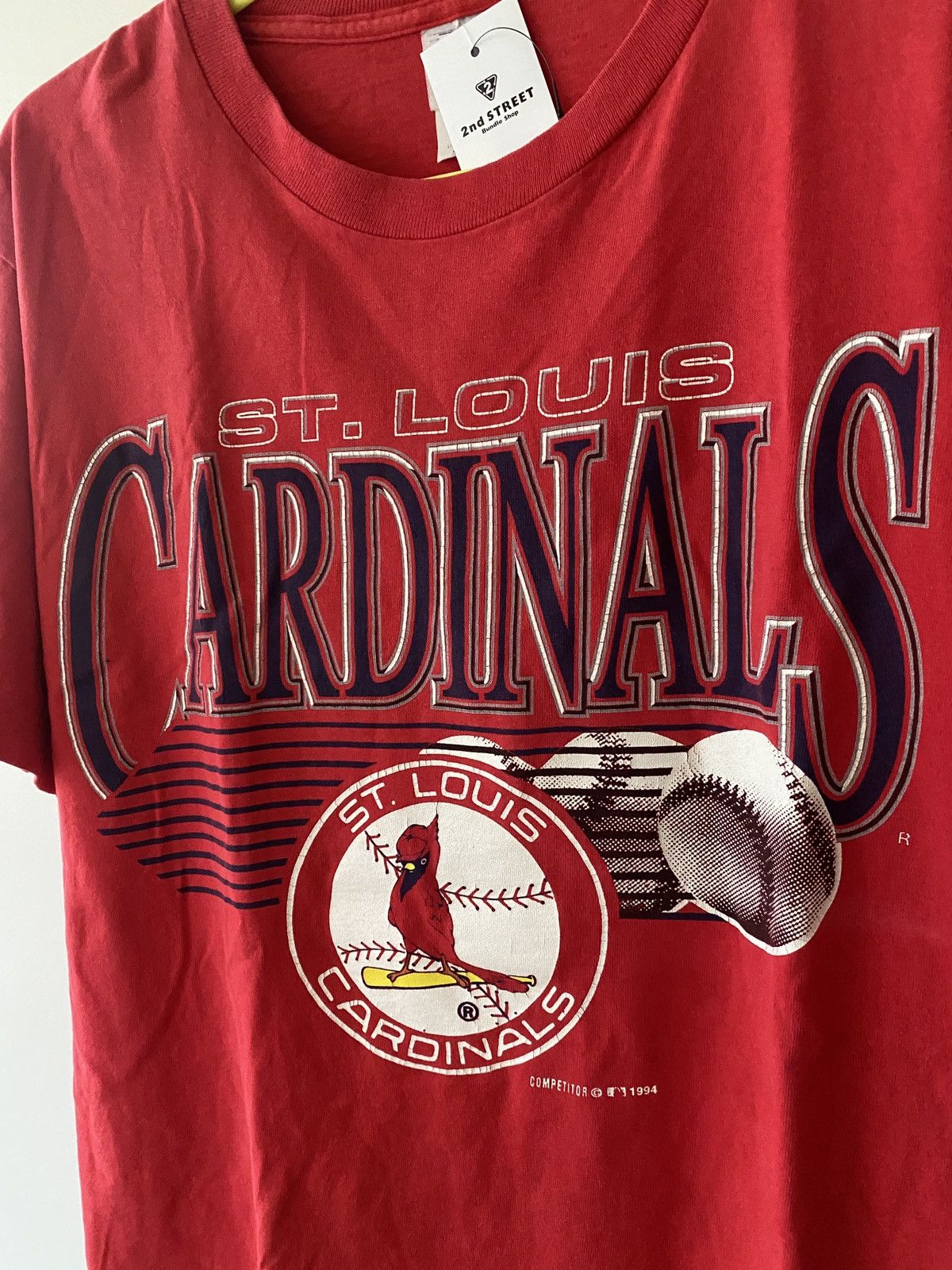 MLB VINTAGE 1994 ST LOIUS CARDINALS T SHIRT Size US M / EU 48-50 / 2 - 5 Thumbnail