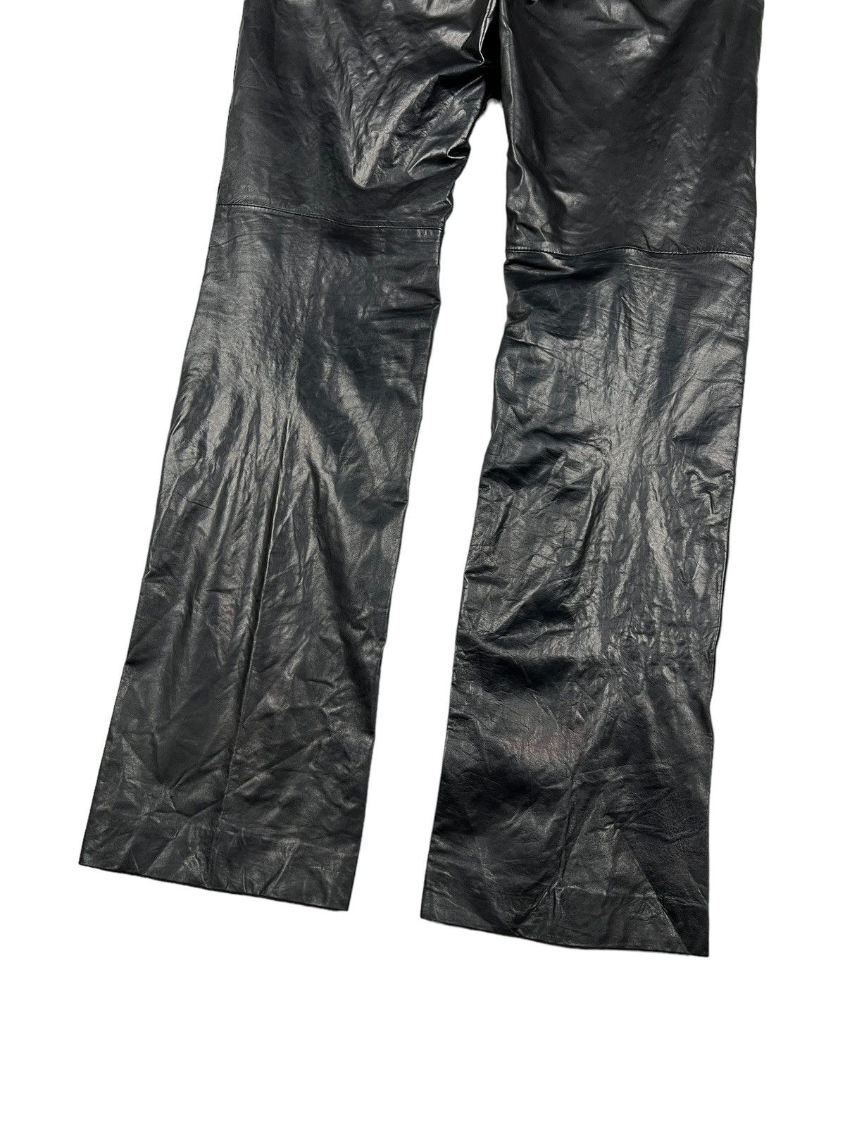 Leather Vintage Phillippe Monet Leather Pants Size US 31 - 6 Thumbnail