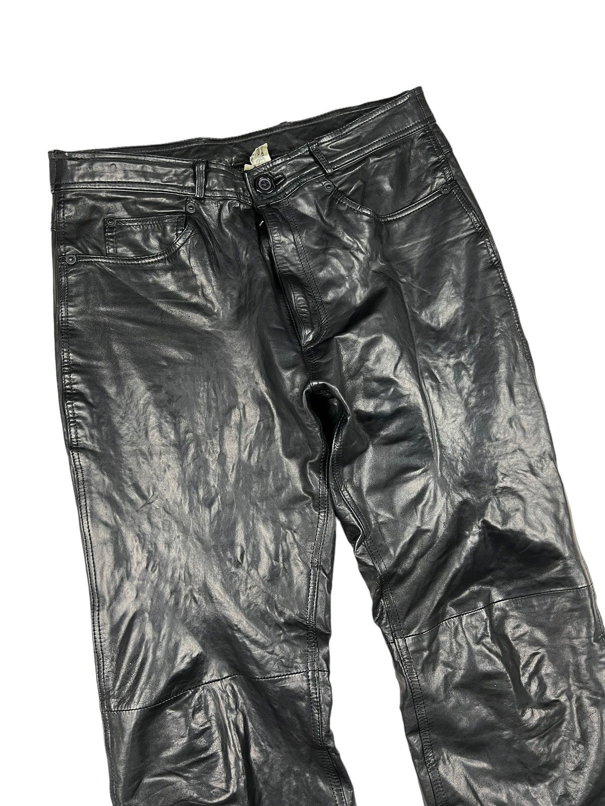 Leather Vintage Phillippe Monet Leather Pants Size US 31 - 4 Thumbnail