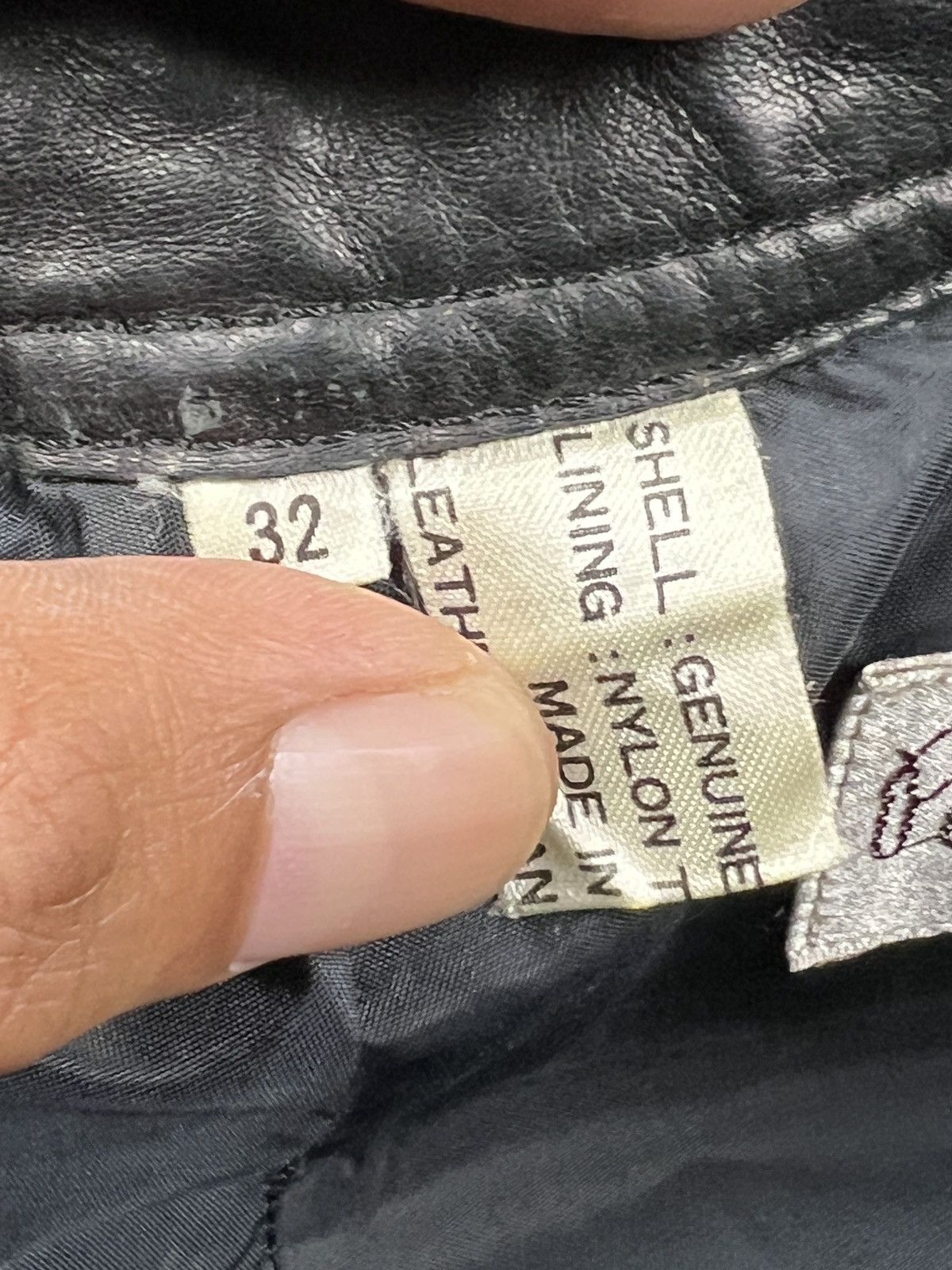 Leather Vintage Phillippe Monet Leather Pants Size US 31 - 12 Thumbnail