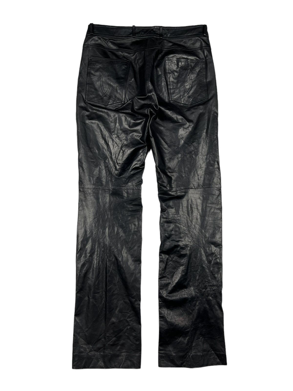 Leather Vintage Phillippe Monet Leather Pants Size US 31 - 2 Thumbnail