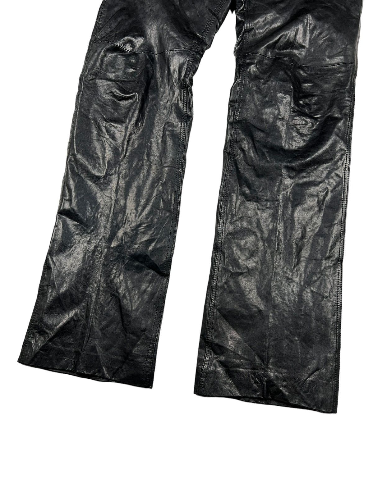Leather Vintage Phillippe Monet Leather Pants Size US 31 - 3 Thumbnail