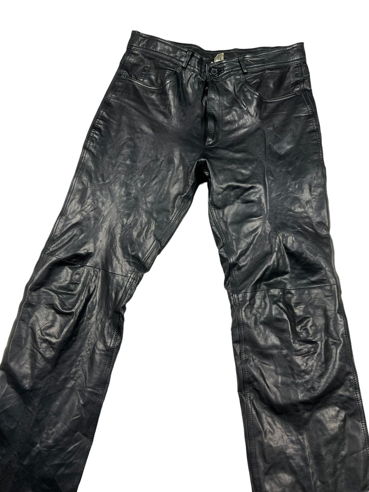 Leather Vintage Phillippe Monet Leather Pants Size US 31 - 5 Thumbnail