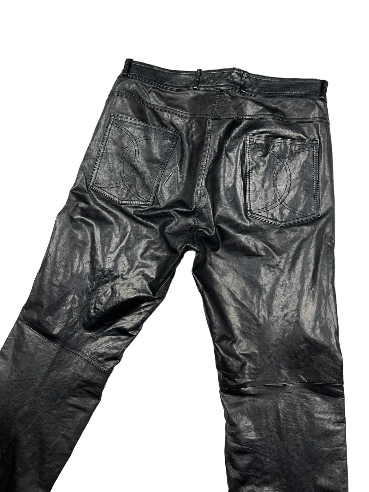 Leather Vintage Phillippe Monet Leather Pants Size US 31 - 7 Thumbnail