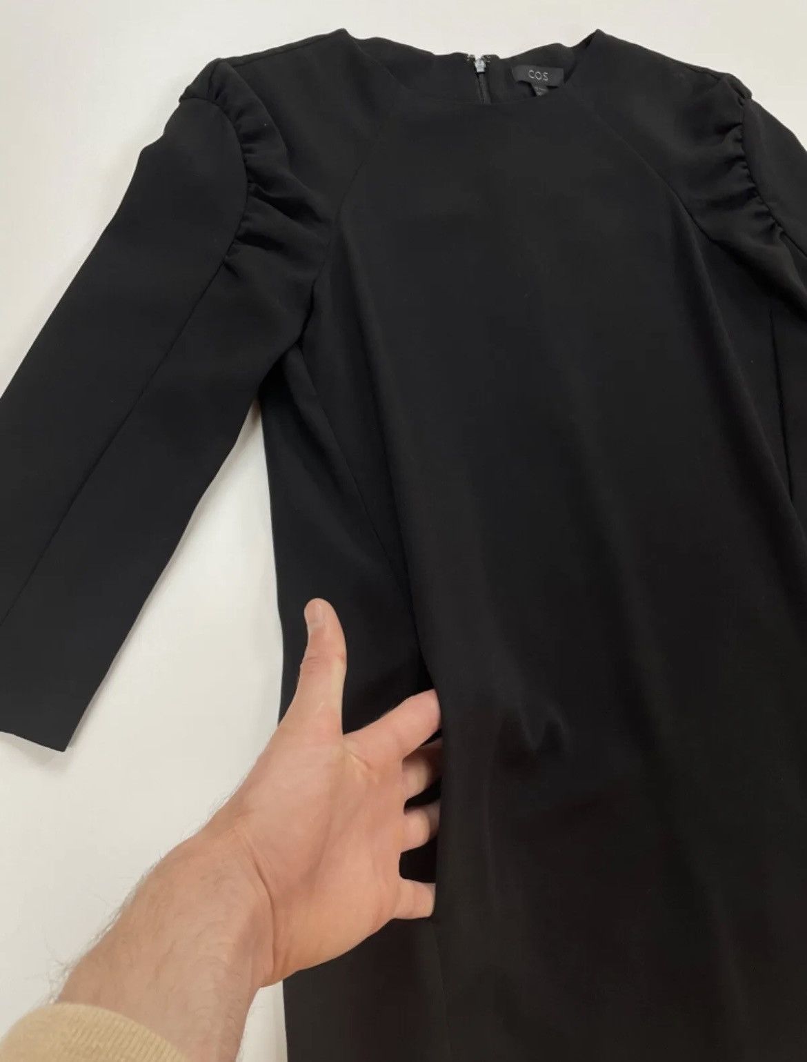 Cos COS Womens Dress mono Black size EUR 36 Size M / US 6-8 / IT 42-44 - 9 Thumbnail