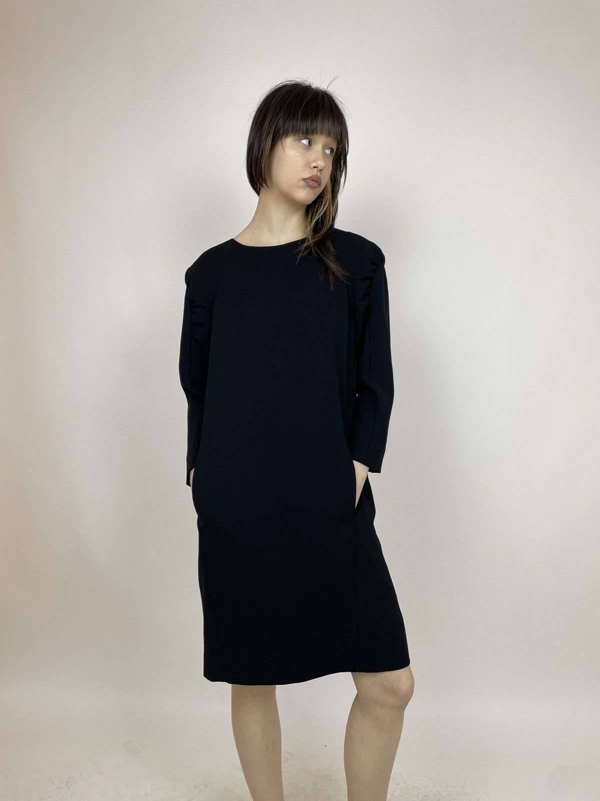 Cos COS Womens Dress mono Black size EUR 36 Size M / US 6-8 / IT 42-44 - 5 Thumbnail