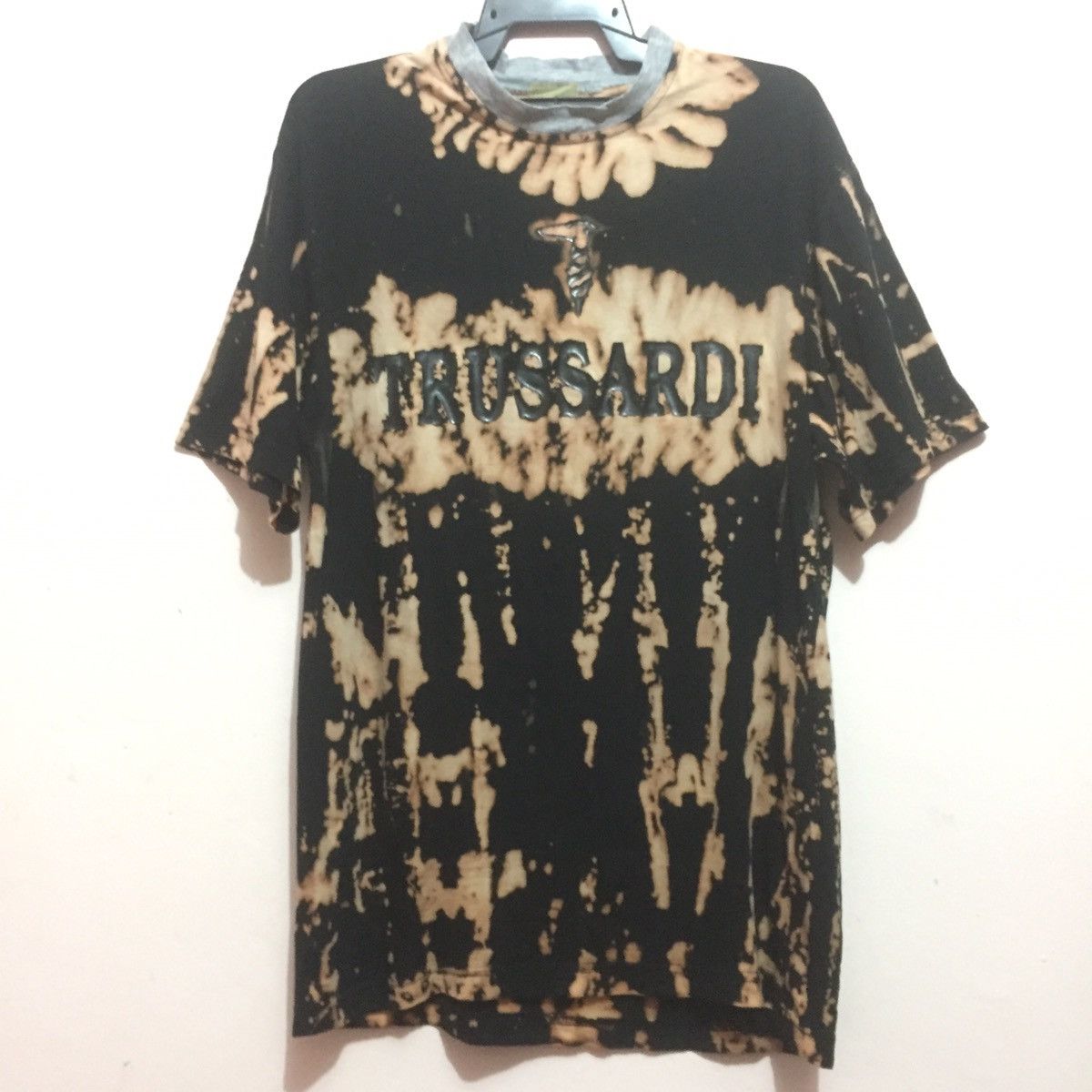 Trussardi big spell out tie dye nice design