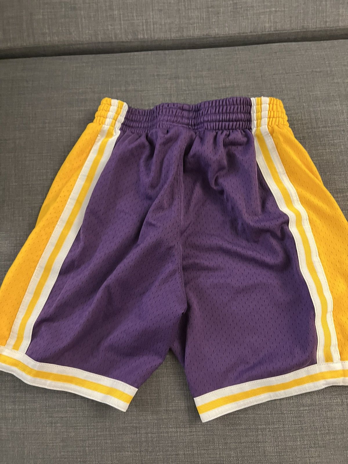 Mitchell & Ness Mitchell & Ness 1984-85 Lakers purple & gold shorts size S Size US 31 - 5 Thumbnail