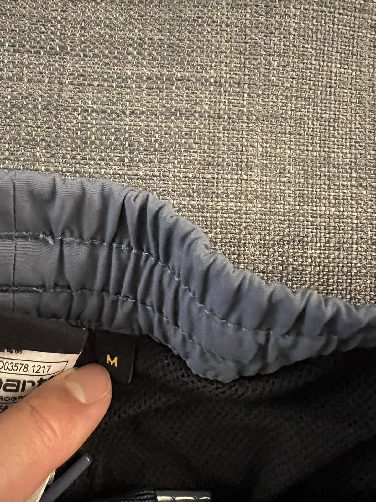 Carhartt Wip Carhartt Academy WIP grey navy shorts mens size medium Size US 32 / EU 48 - 6 Thumbnail
