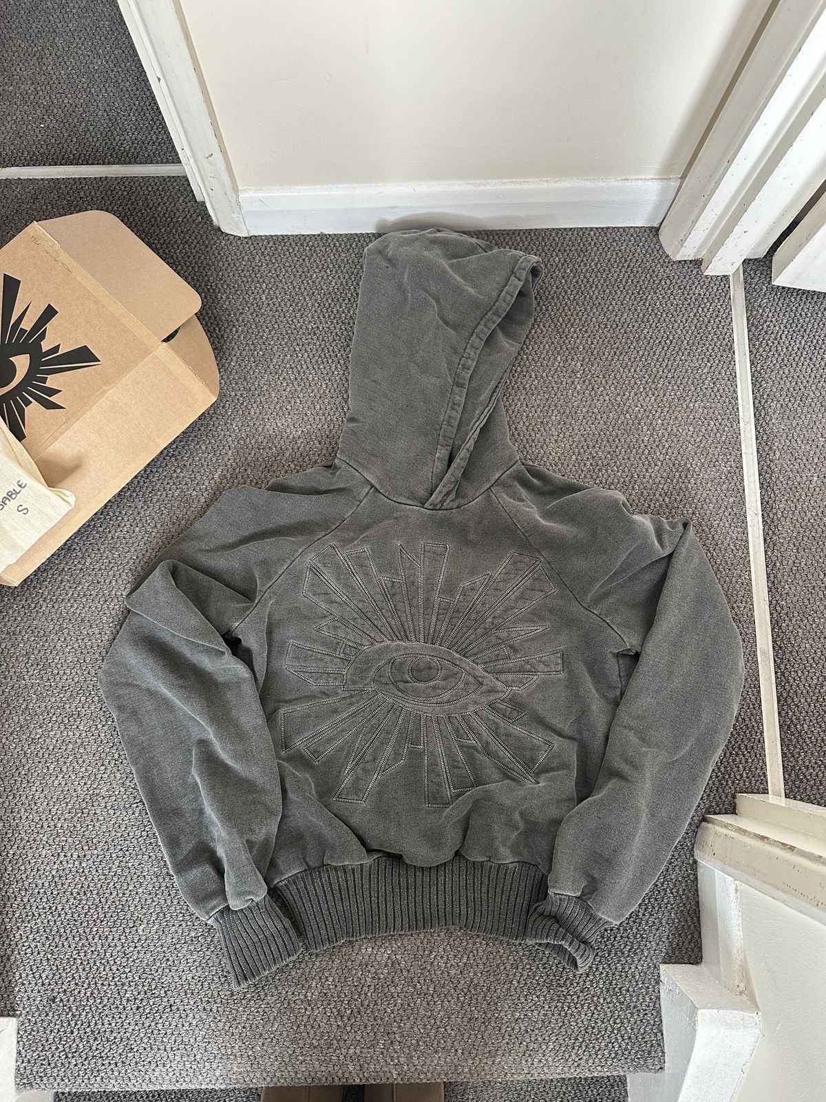 House of Errors House Of Errors WOOL CHAIN QUILT HOODIE Grailed