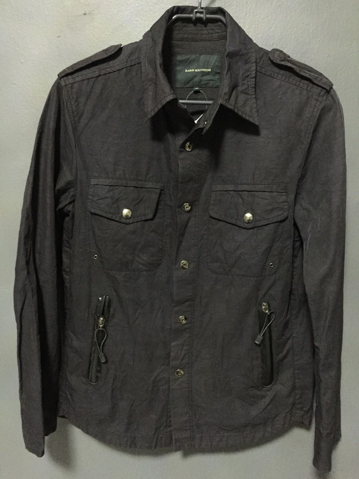 NANO universe Nano Universe Japan military jacket slim menswear slim fit Size US M / EU 48-50 / 2 - 1 Thumbnail