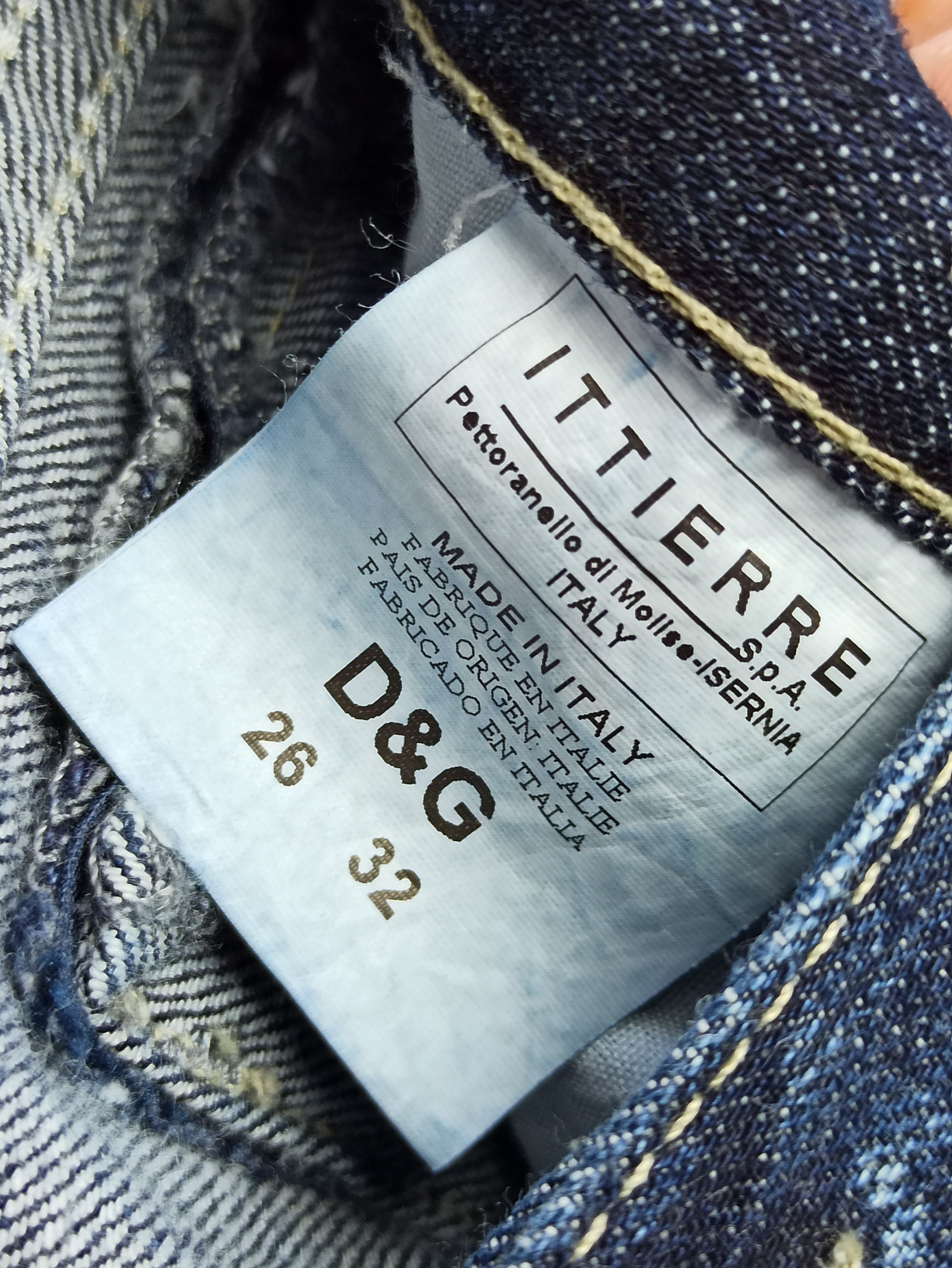 Dolce & Gabbana Dolce&Gabbana Vintage Jeans Size 29" - 4 Thumbnail
