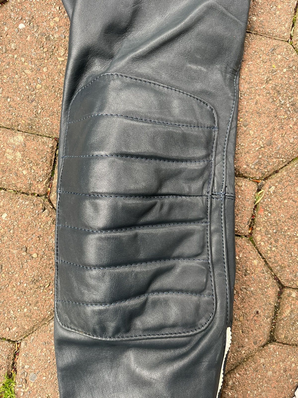 Hein Gericke Vintage Black Hein Gericke Moto Leather Biker Pants Size US 34 / EU 50 - 3 Thumbnail