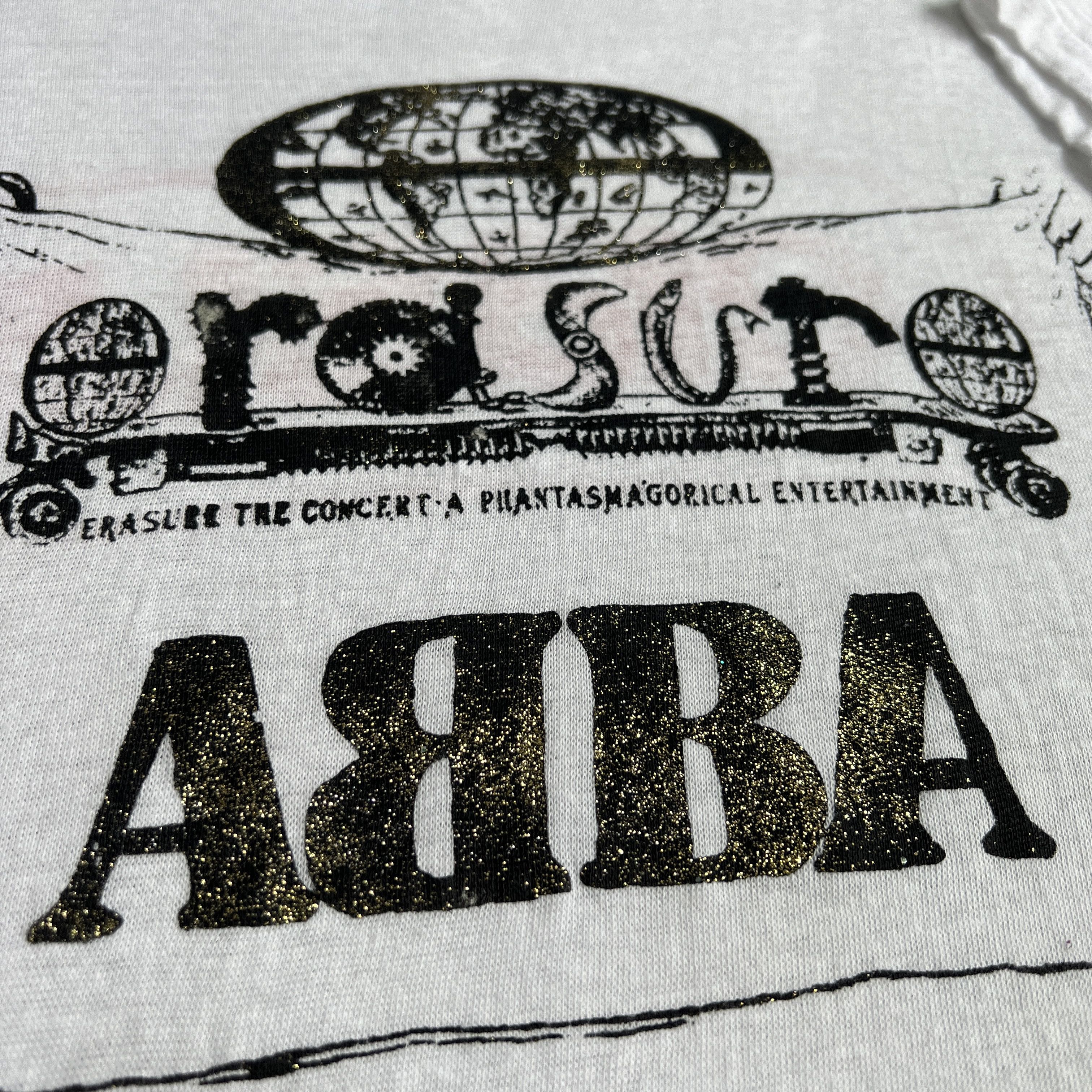 Band Tees × Vintage Vintage 90s Erasure Pop duo Promo Tee Synth-pop Electropop Size US M / EU 48-50 / 2 - 3 Thumbnail
