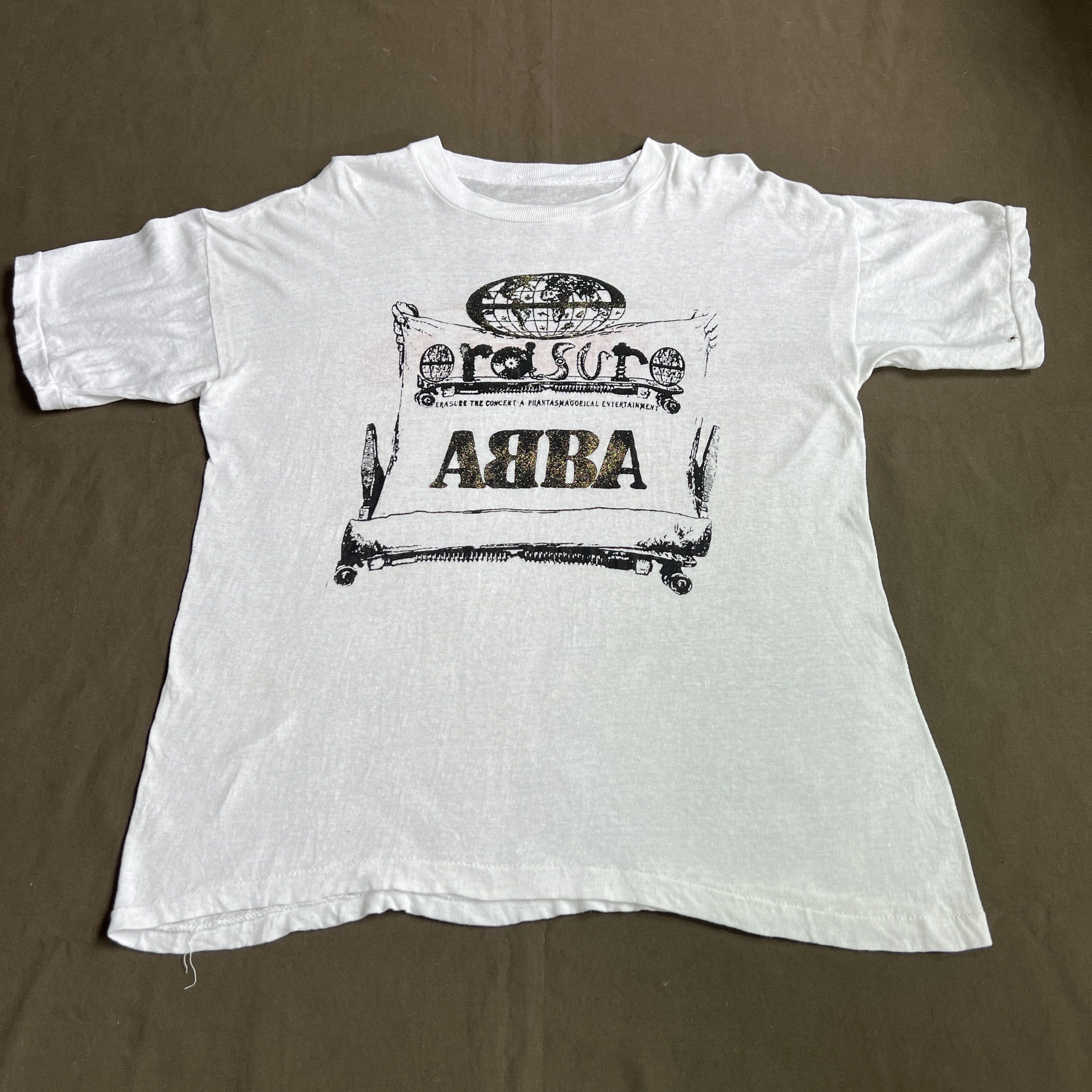 Band Tees × Vintage Vintage 90s Erasure Pop duo Promo Tee Synth-pop Electropop Size US M / EU 48-50 / 2 - 2 Thumbnail