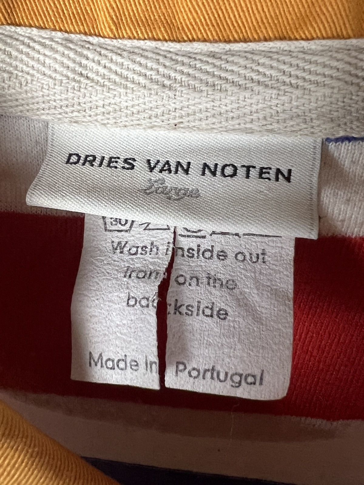 Dries Van Noten Dries Van Noten ‘Q” Longsleeve Polo Shirt Size US L / EU 52-54 / 3 - 9 Thumbnail