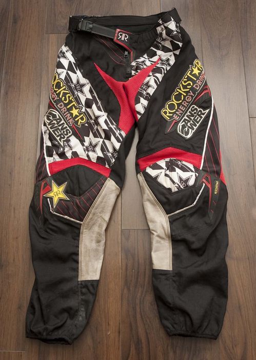 Vintage Answer Pants Motocrosss Racing Rockstar Energy Size 30x25