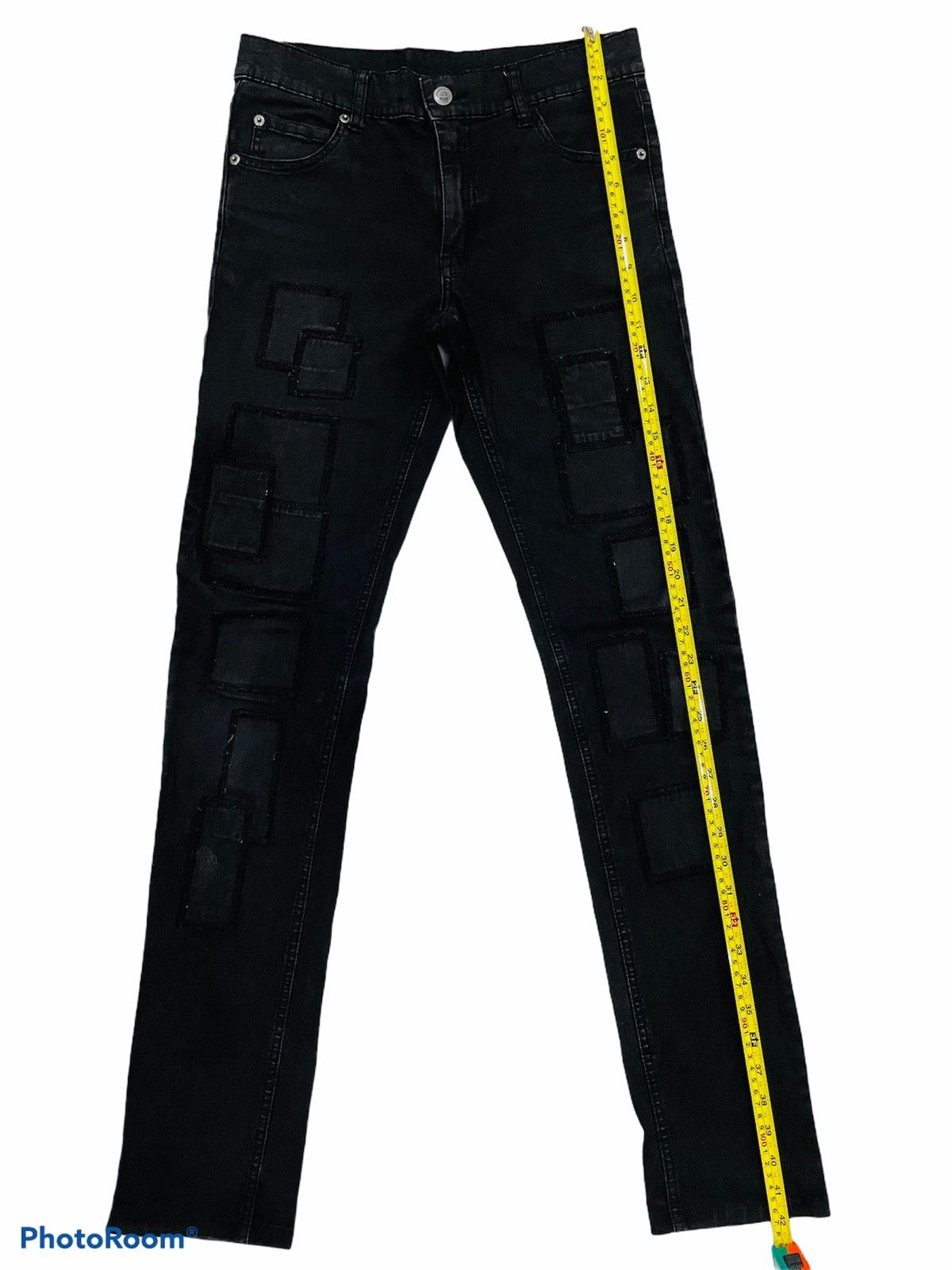 Cheap Monday Japanese Brand Cheap Monday Patchwork Rare Design Size US 30 / EU 46 - 10 Thumbnail