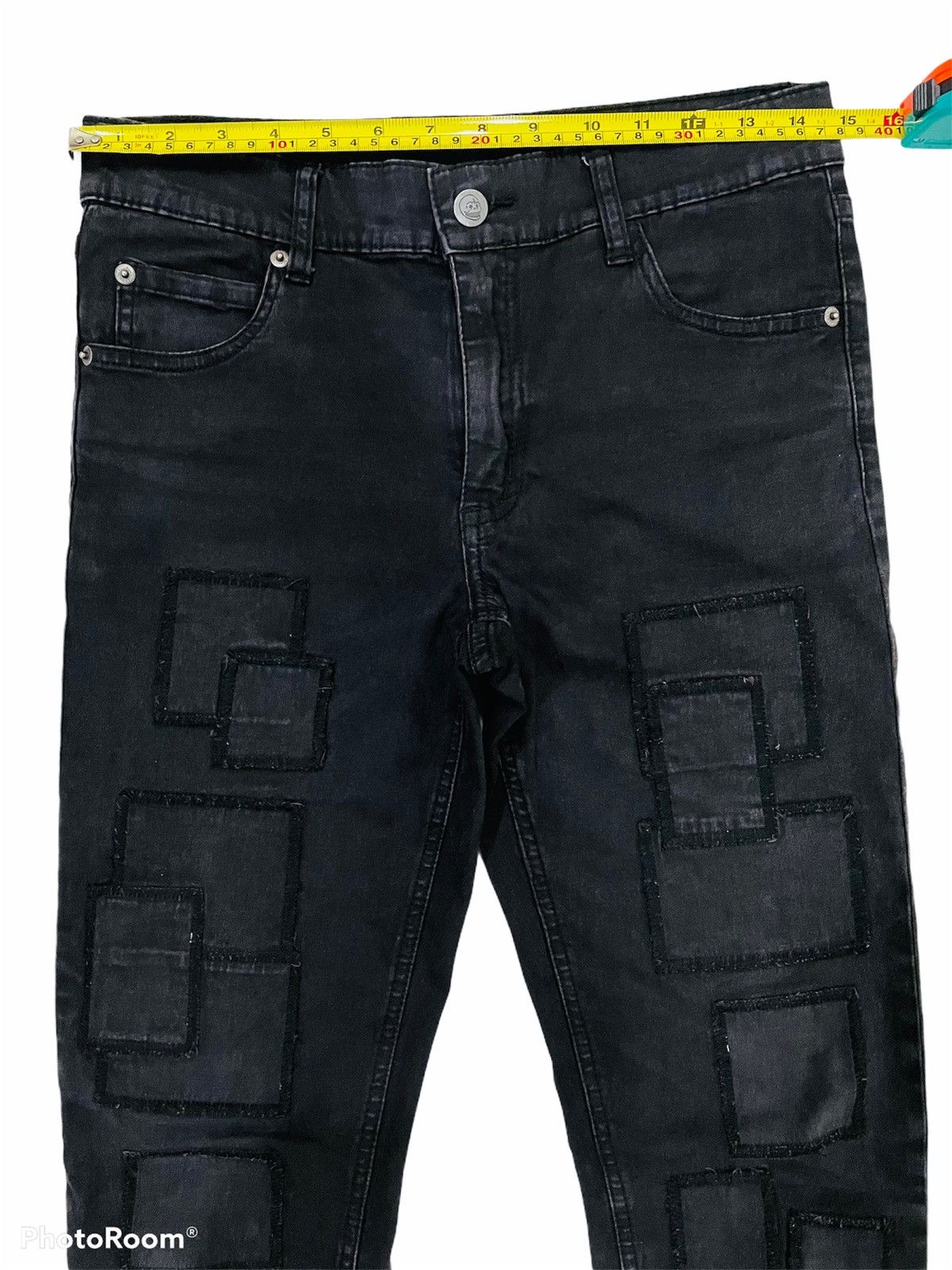 Cheap Monday Japanese Brand Cheap Monday Patchwork Rare Design Size US 30 / EU 46 - 7 Thumbnail